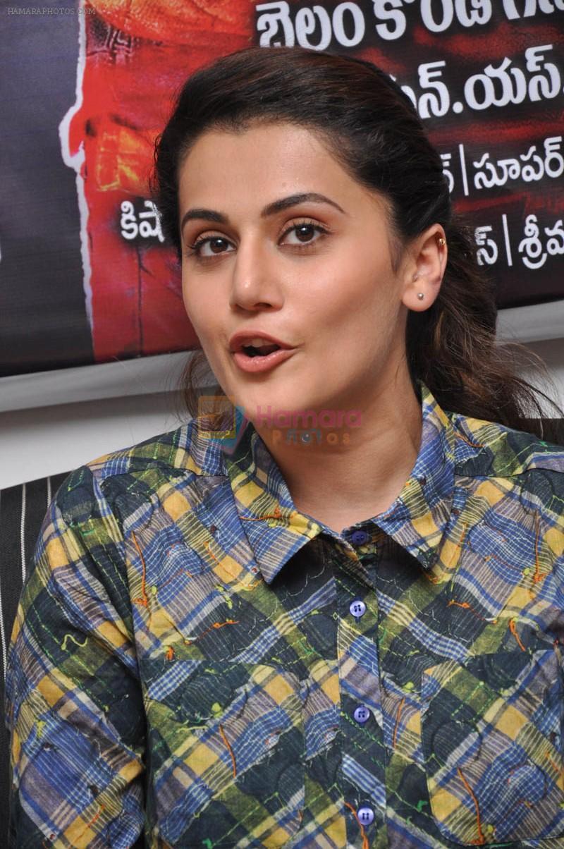 Taapsee Pannu at Press Meet on 9th May 2015