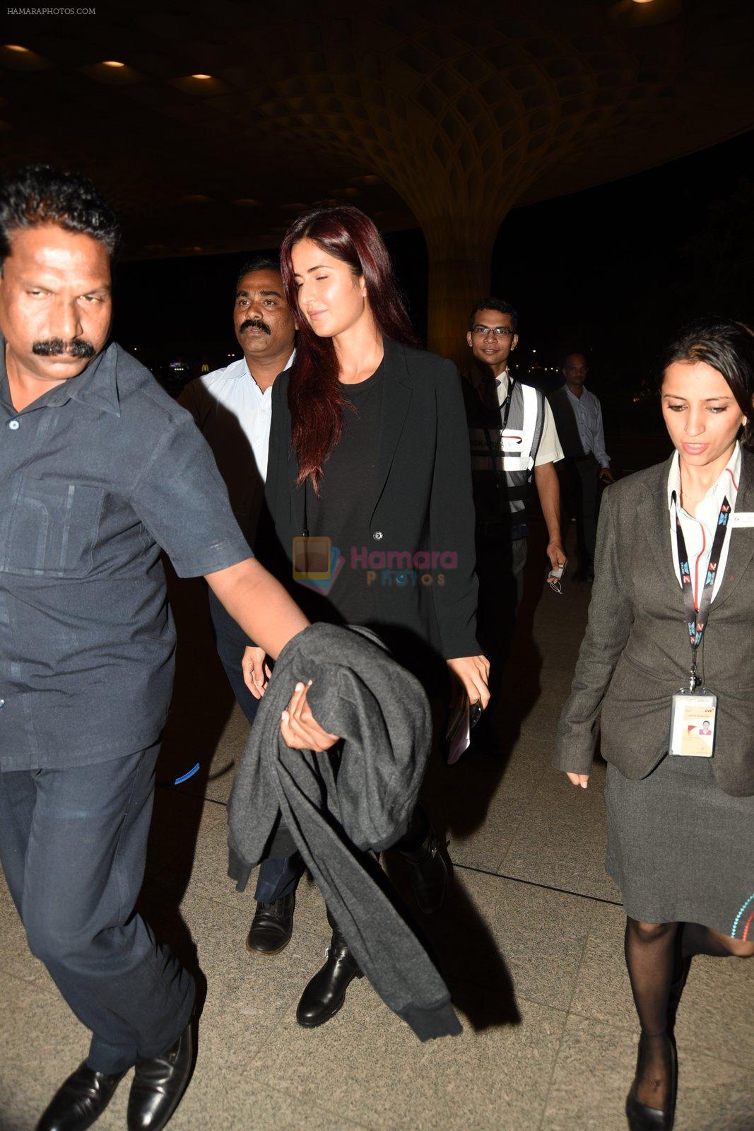 Katrina Kaif Departs for her Cannes Debut on 10th May 2015
