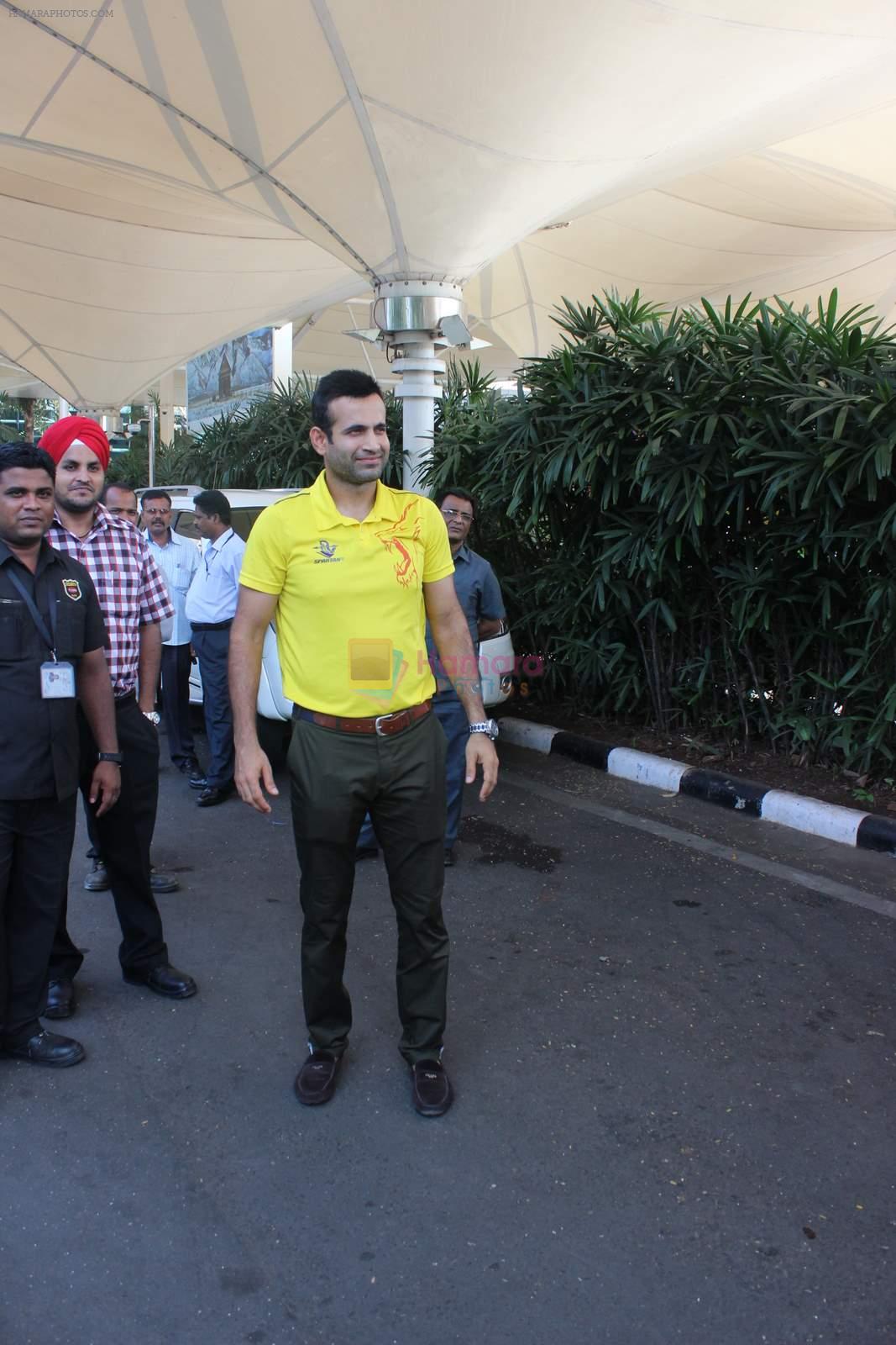 Zaheer Khan snapped at domestic airport on 11th May 2015