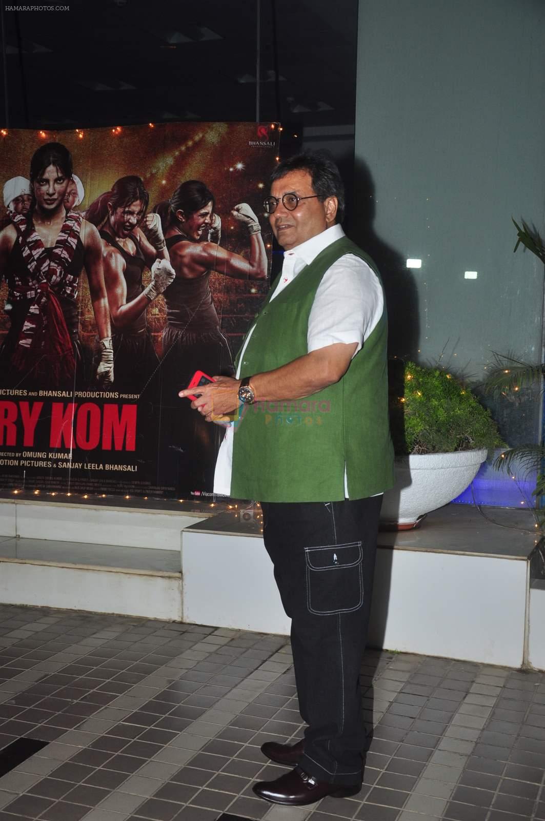 Subhash Ghai at Mary Kom success bash in Andheri, Mumbai on 12th May 2015