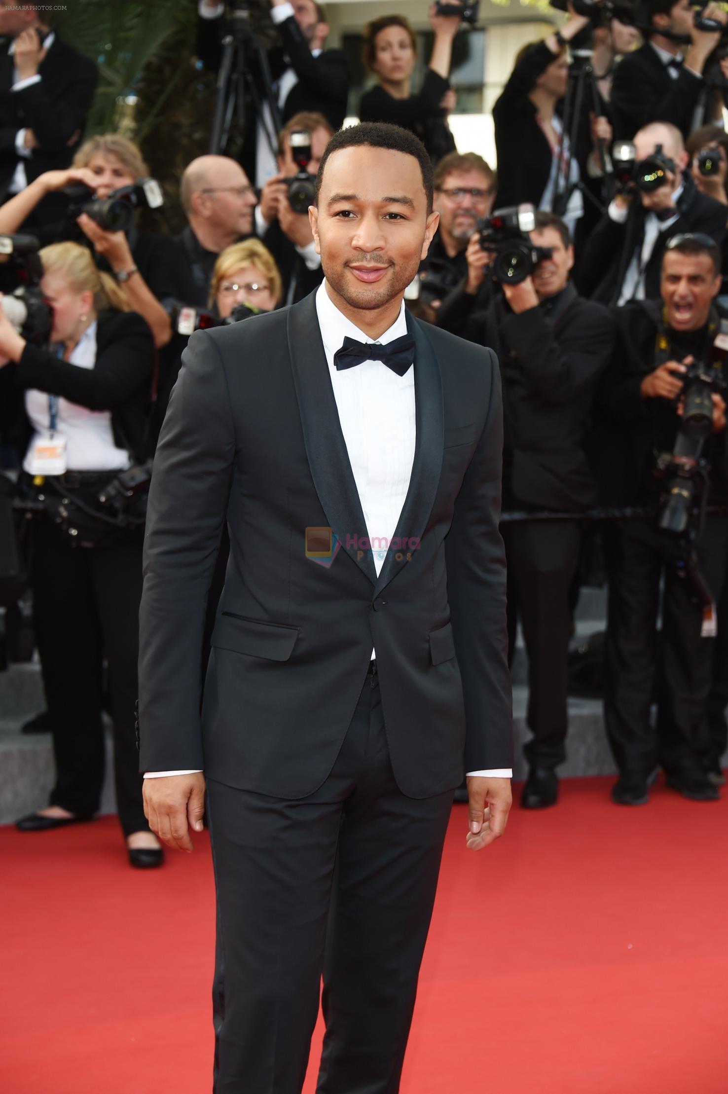 John Legend on Day 1 at Cannes Film Festival 2015 Red Carpet