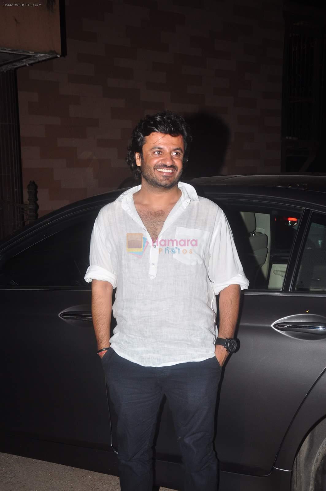 Vikas Bahl at Masaba's screening of Bombay Velvet in Mumbai on 13th May 2015