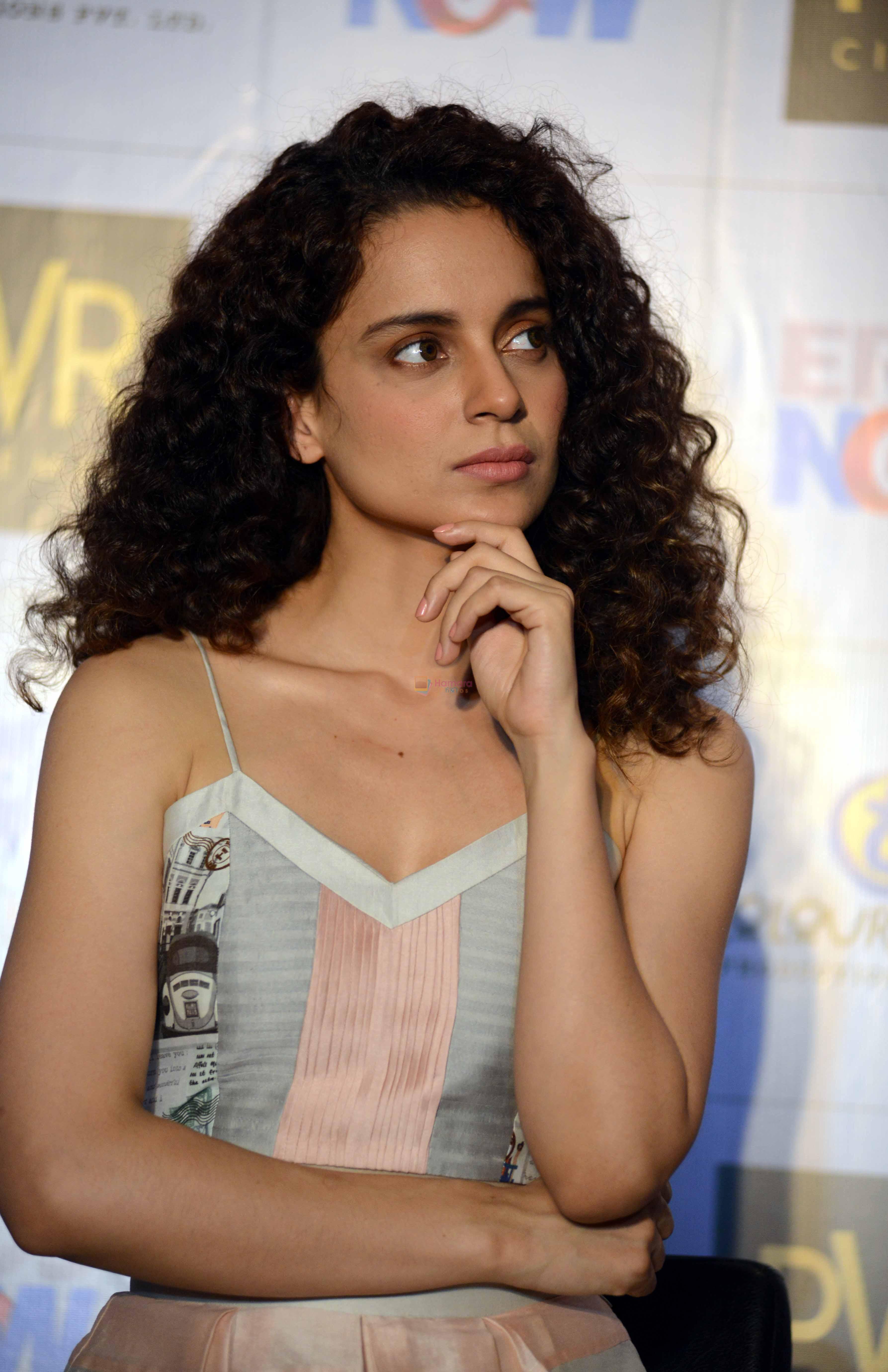 Kangana Ranaut promotes Tanu Weds Manu 2 in PVR on 14th May 2015