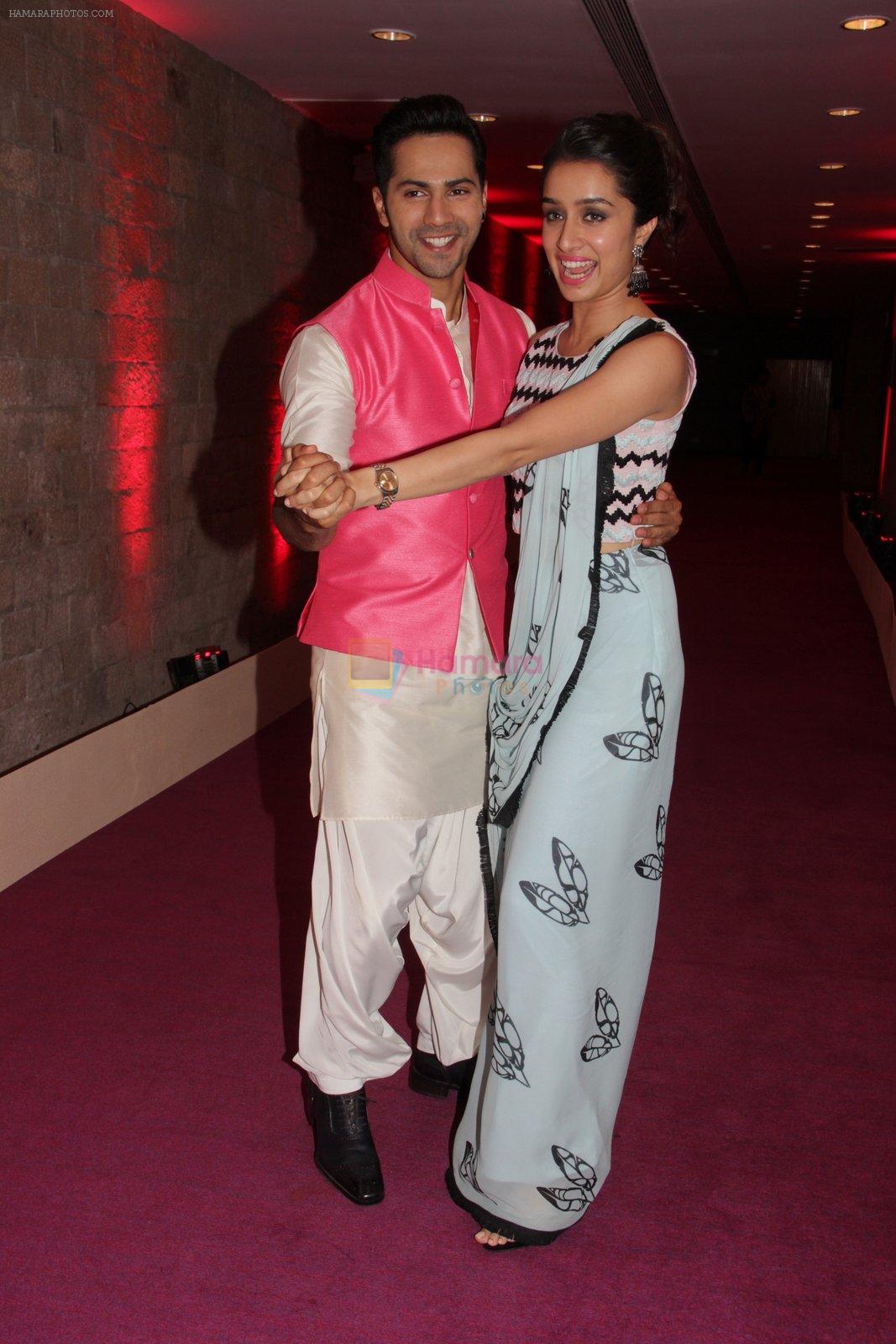 Varun Dhawan, Shraddha Kapoor at ABCD 2 media meet with Indian Idol contestants on 15th May 2015