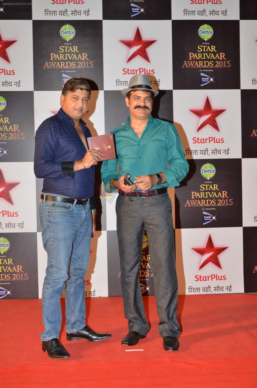 Jamnadas majethia at Star Pariwar Awards in Mumbai on 17th May 2015
