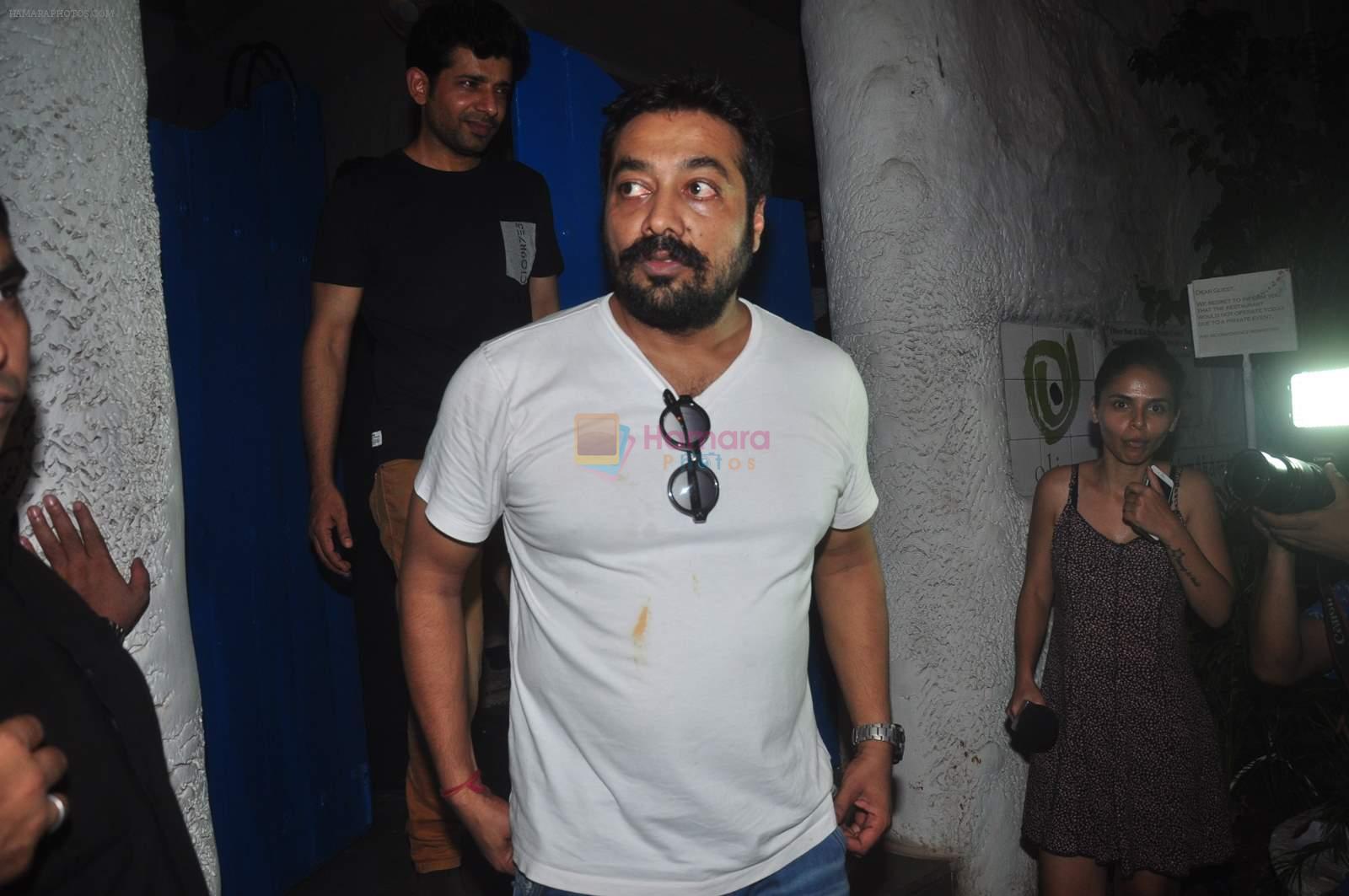 Anurag Kashyap at Deepika's success bash in Mumbai on 18th May 2015