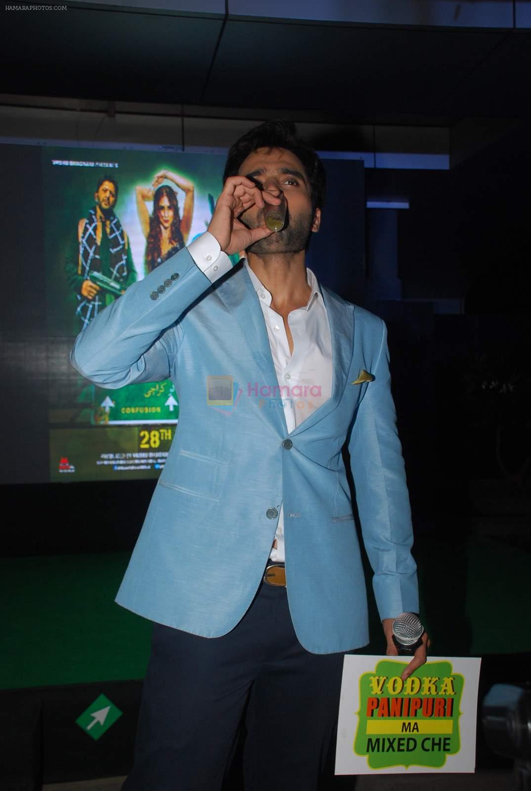 Jackky Bhagnani at Welcome 2 Karachi music promotions in Juhu, Mumbai on 21st May 2015