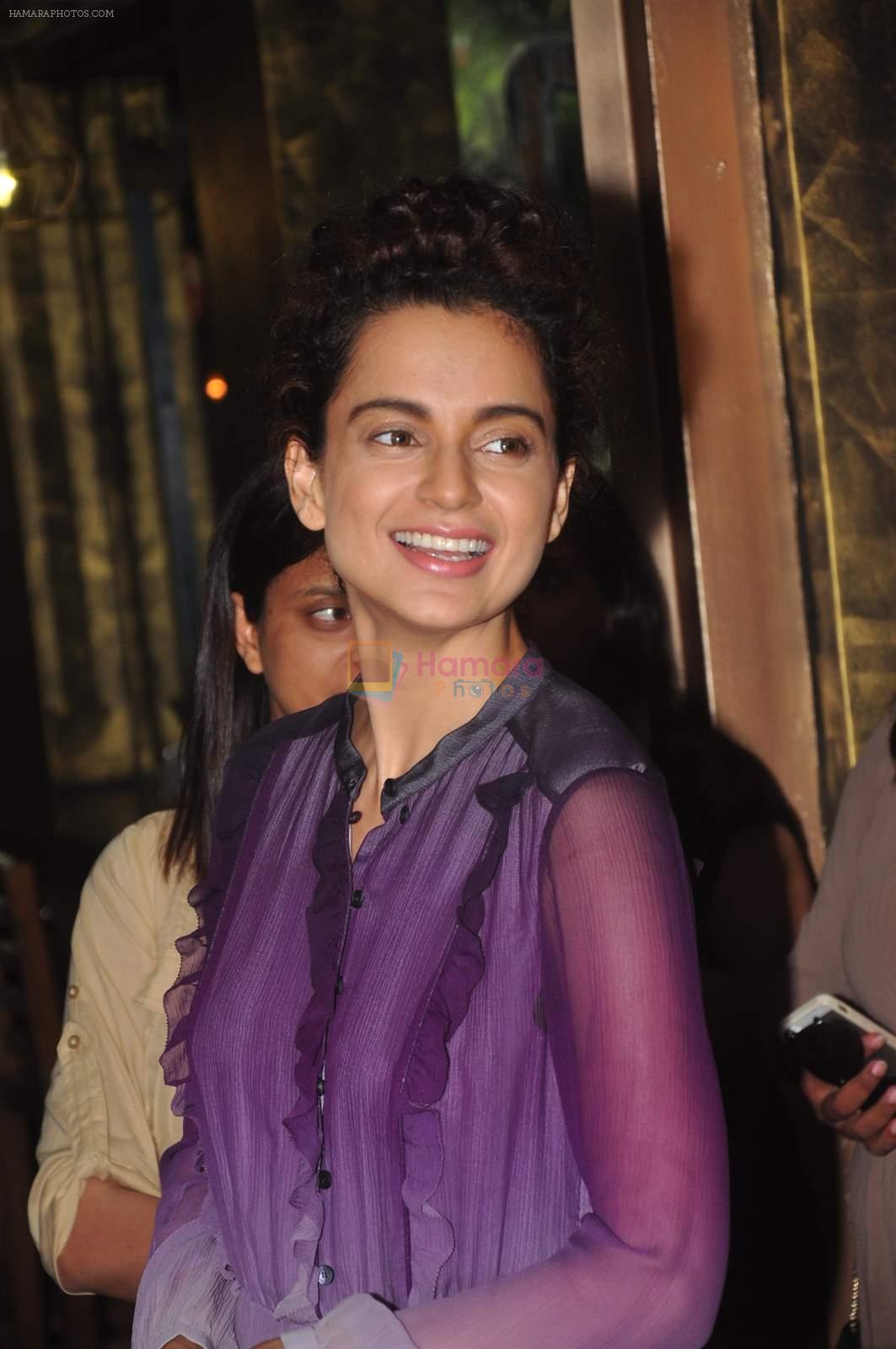 Kangana Ranaut snapped in Mumbai on 22nd May 2015