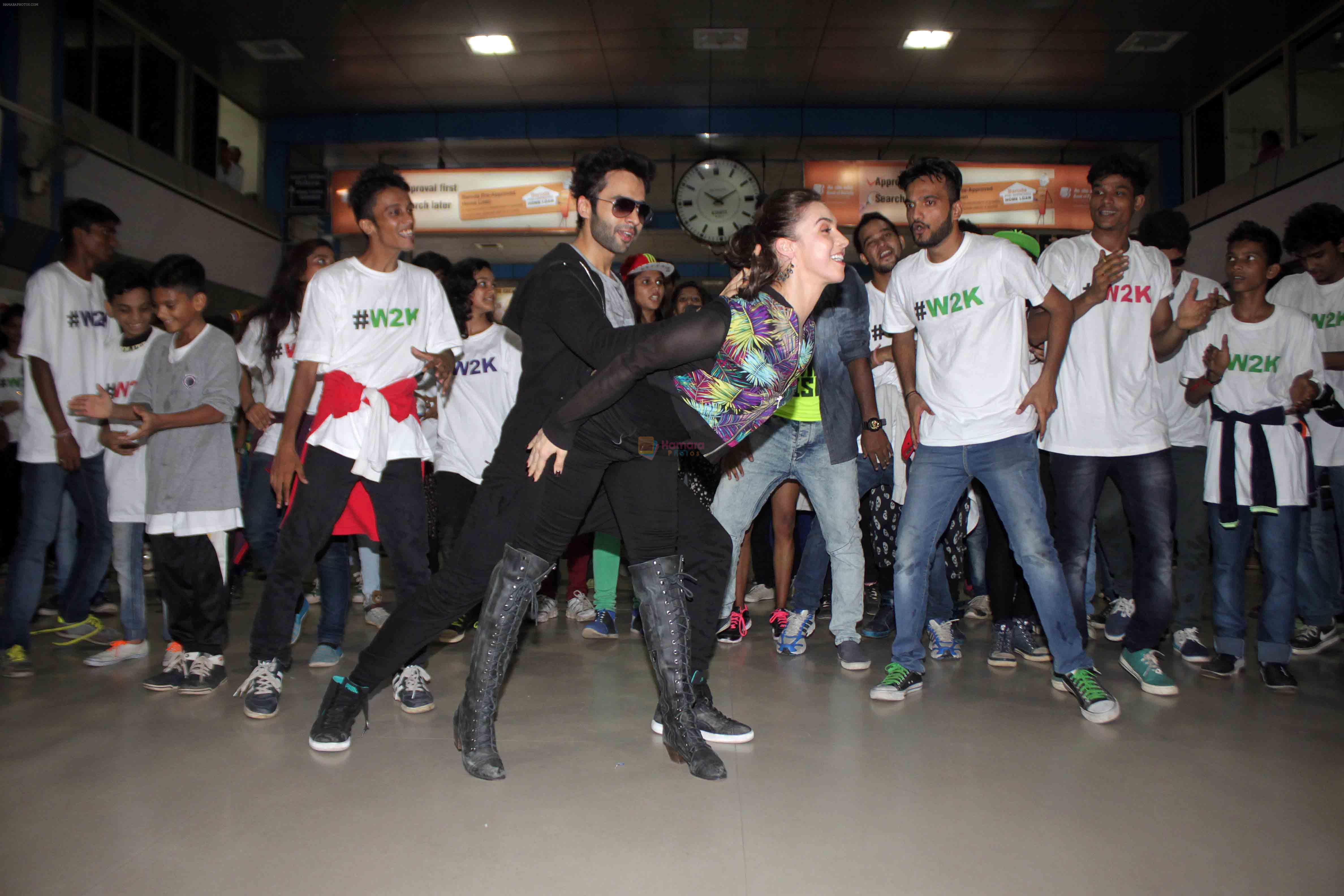 Jackky Bhagnani, Lauren Gottlieb at Welcome to Karachi promotions in Mumbai on 22nd May 2015