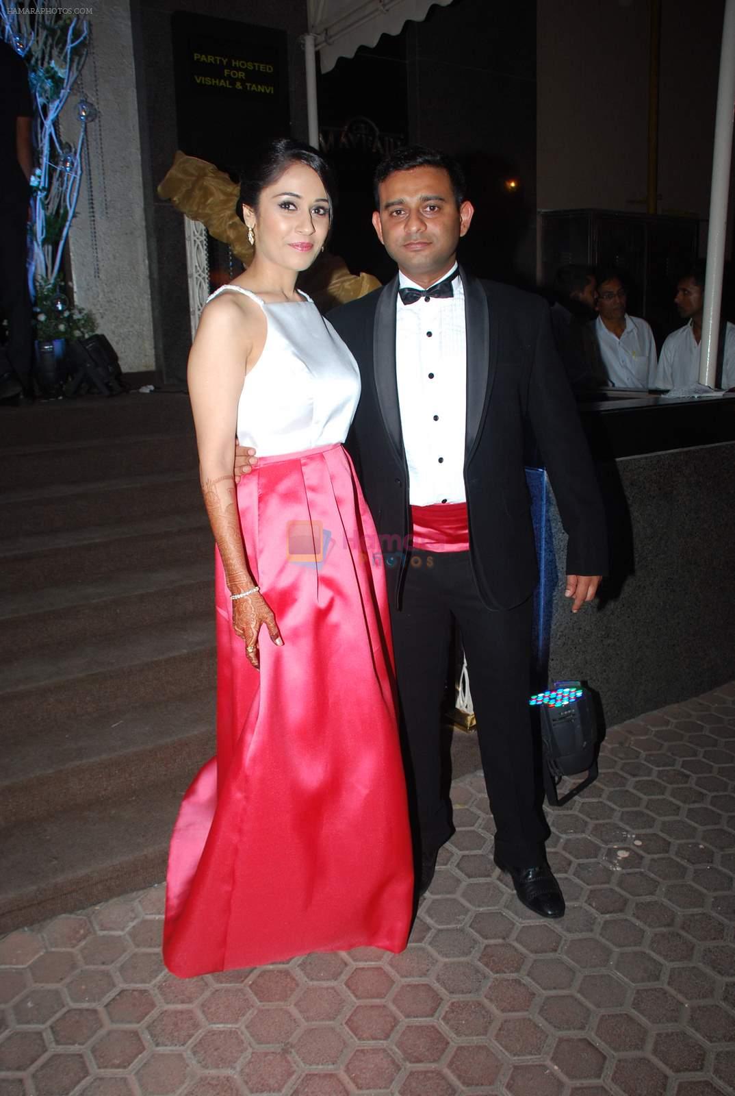 at director Vishal Mahadkar's wedding reception in Mumbai on 23rd May 2015