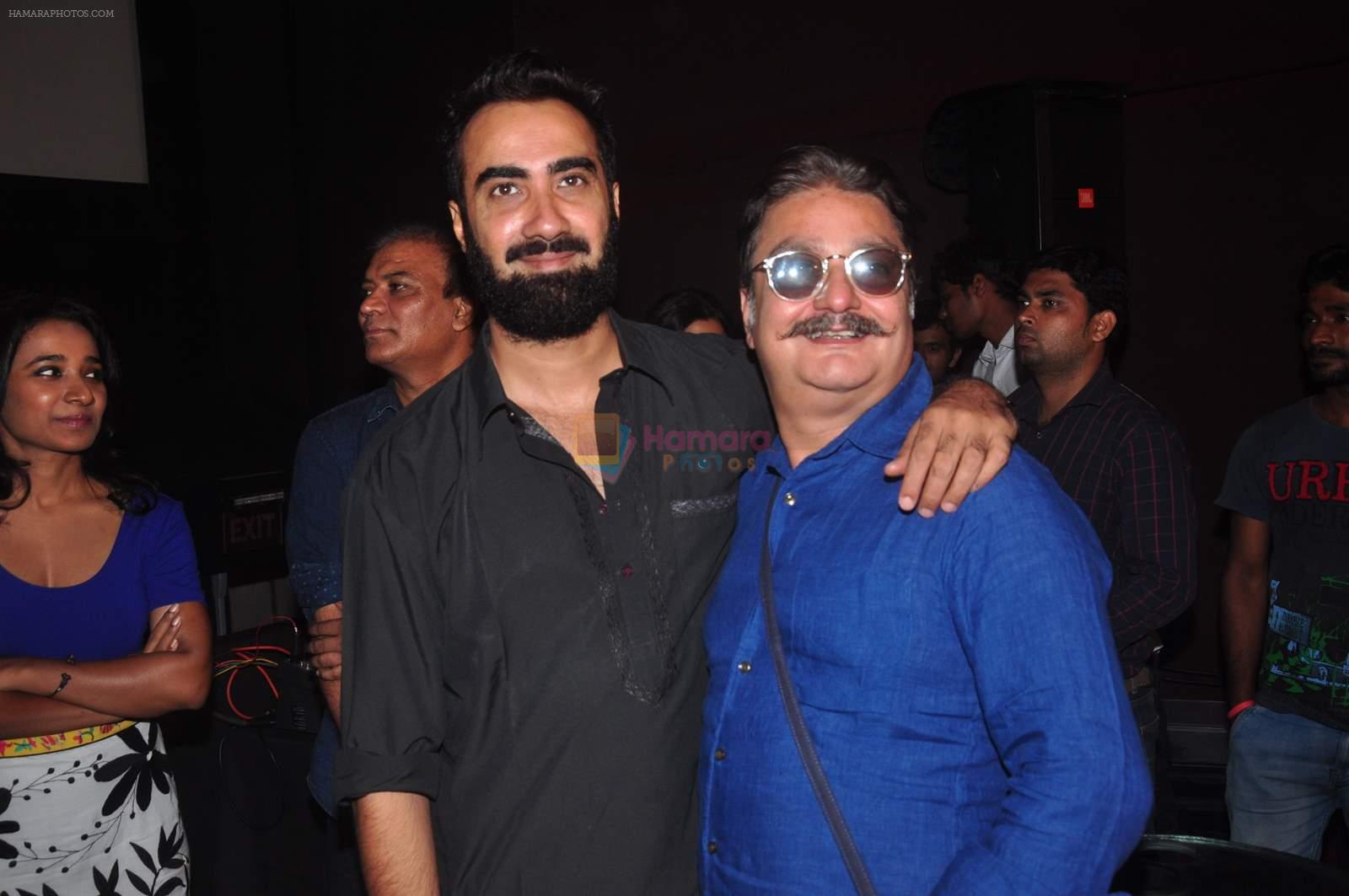 Vinay Pathak, Ranvir Shorey at Gour Hari Daastan film launch in Cinemax, Mumbai on 25th May 2015