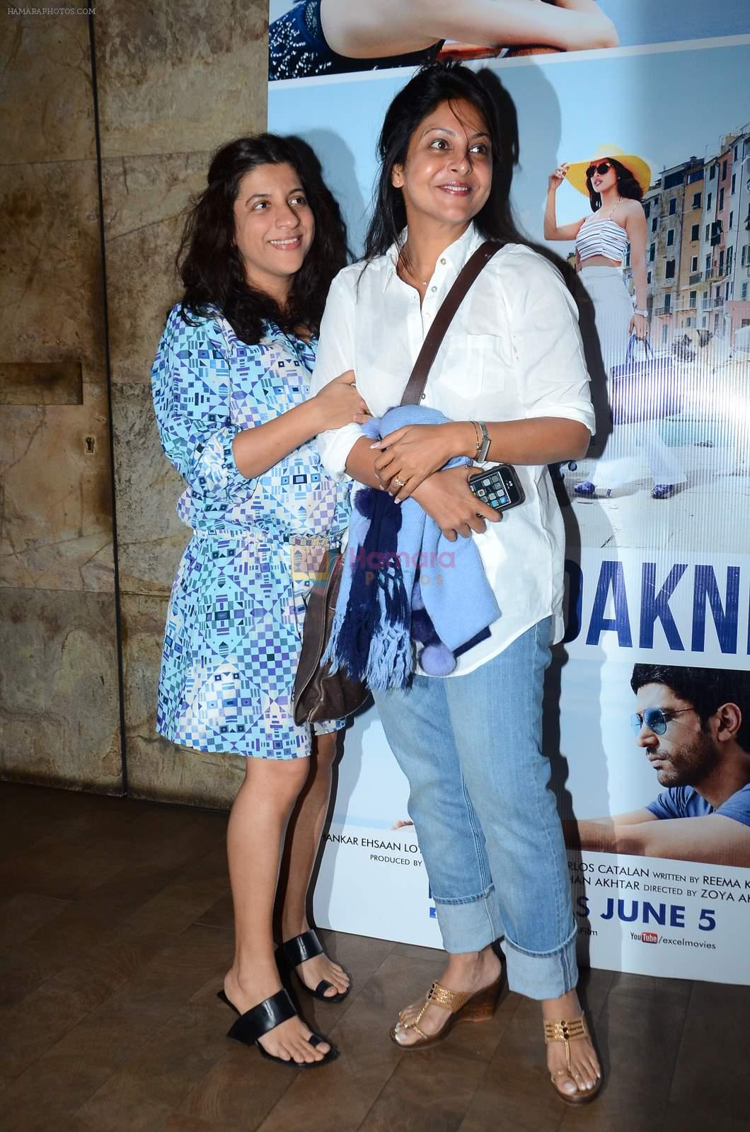 Shefali Shah,Zoya Akhtar at Dil Dhadakne Do screening in Mumbai on 28th May 2015