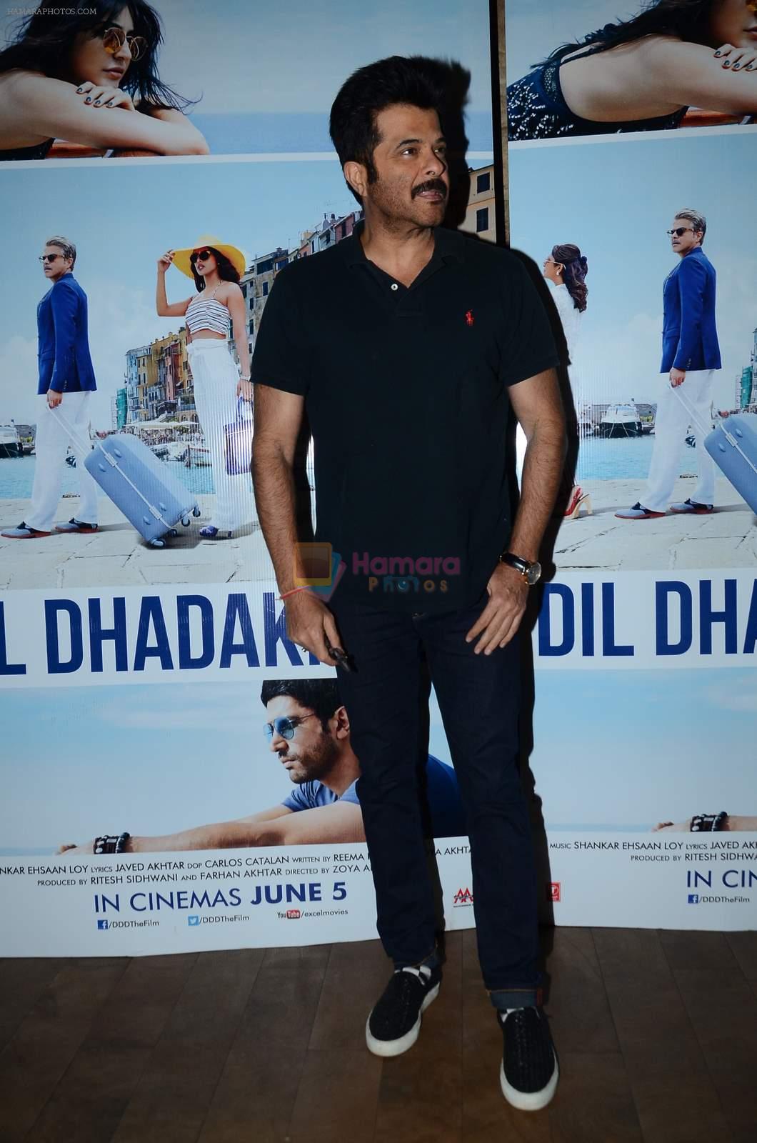 Anil Kapoor at Dil Dhadakne Do screening in Mumbai on 28th May 2015