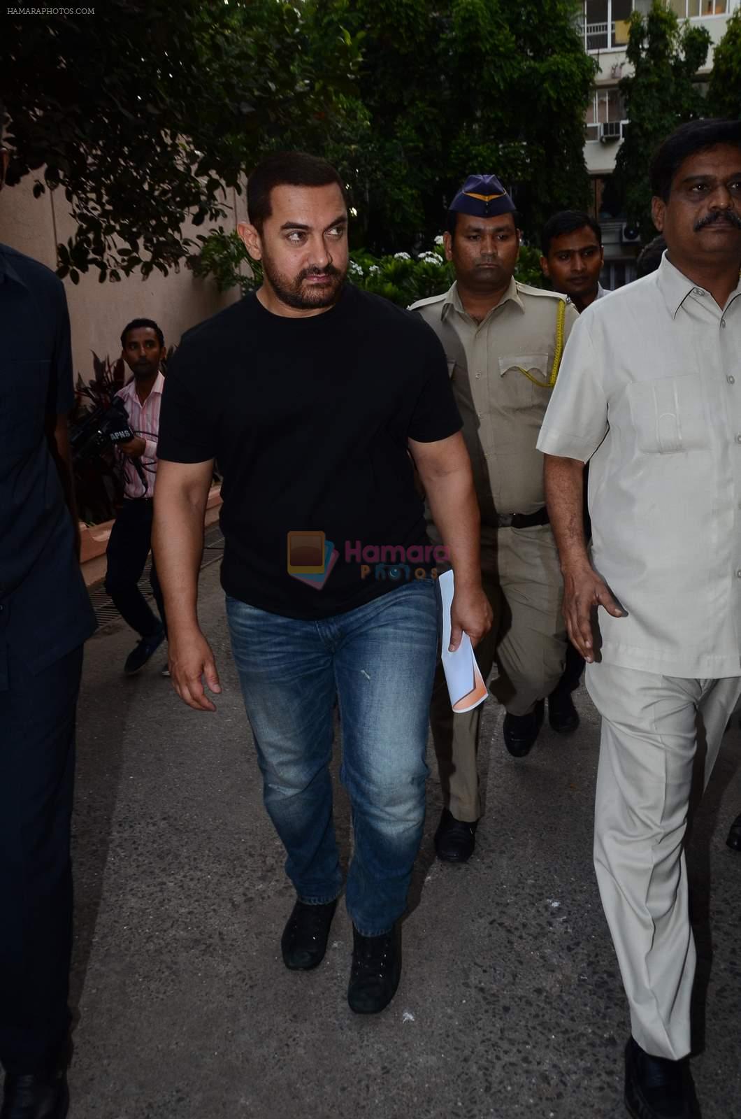 Aamir Khan at Swachata Diwas Event on 29th May 2015