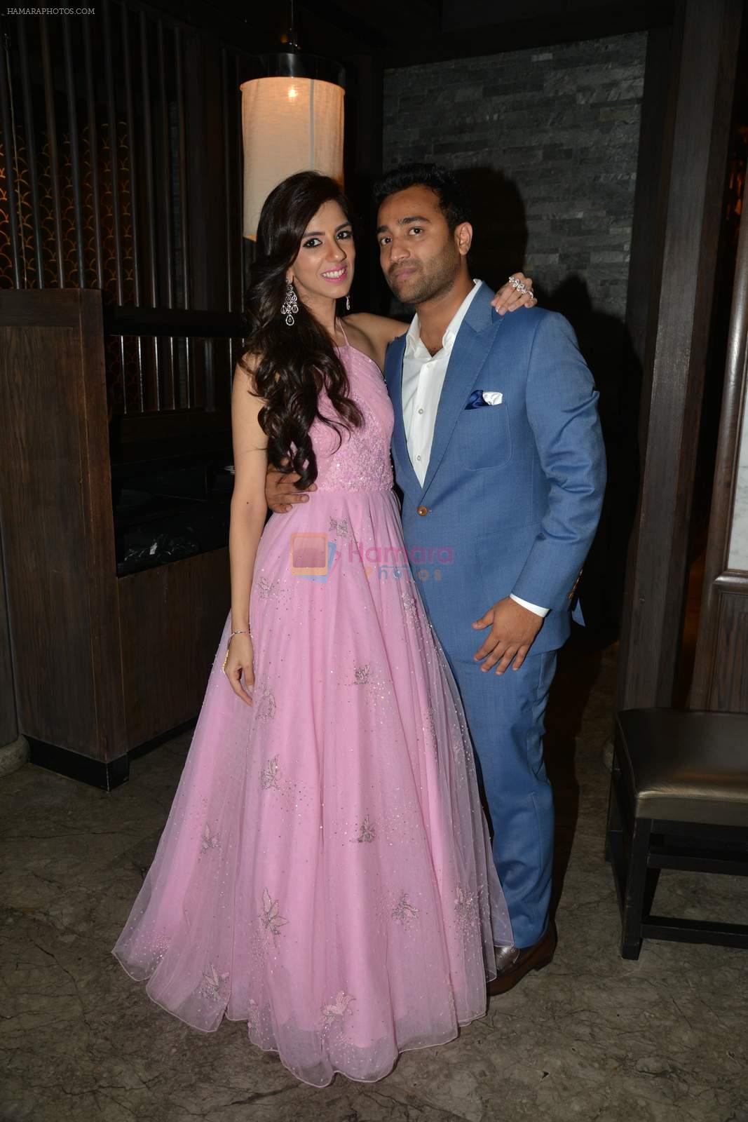 Nishka Lulla at Nishka and Dhruv's wedding bash in Mumbai on 31st May 2015