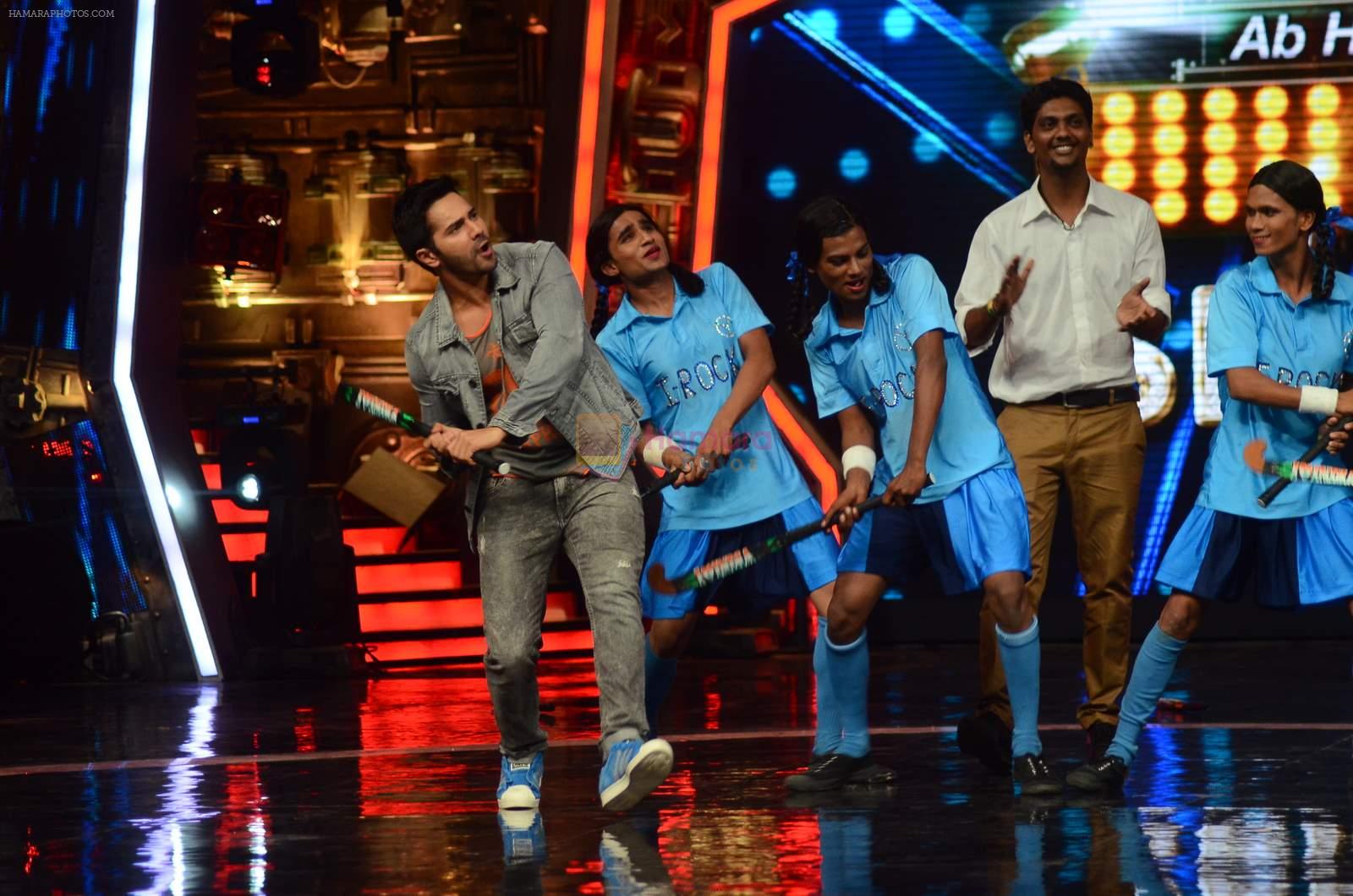 Varun Dhawan at India's Got Talent on 3rd June 2015