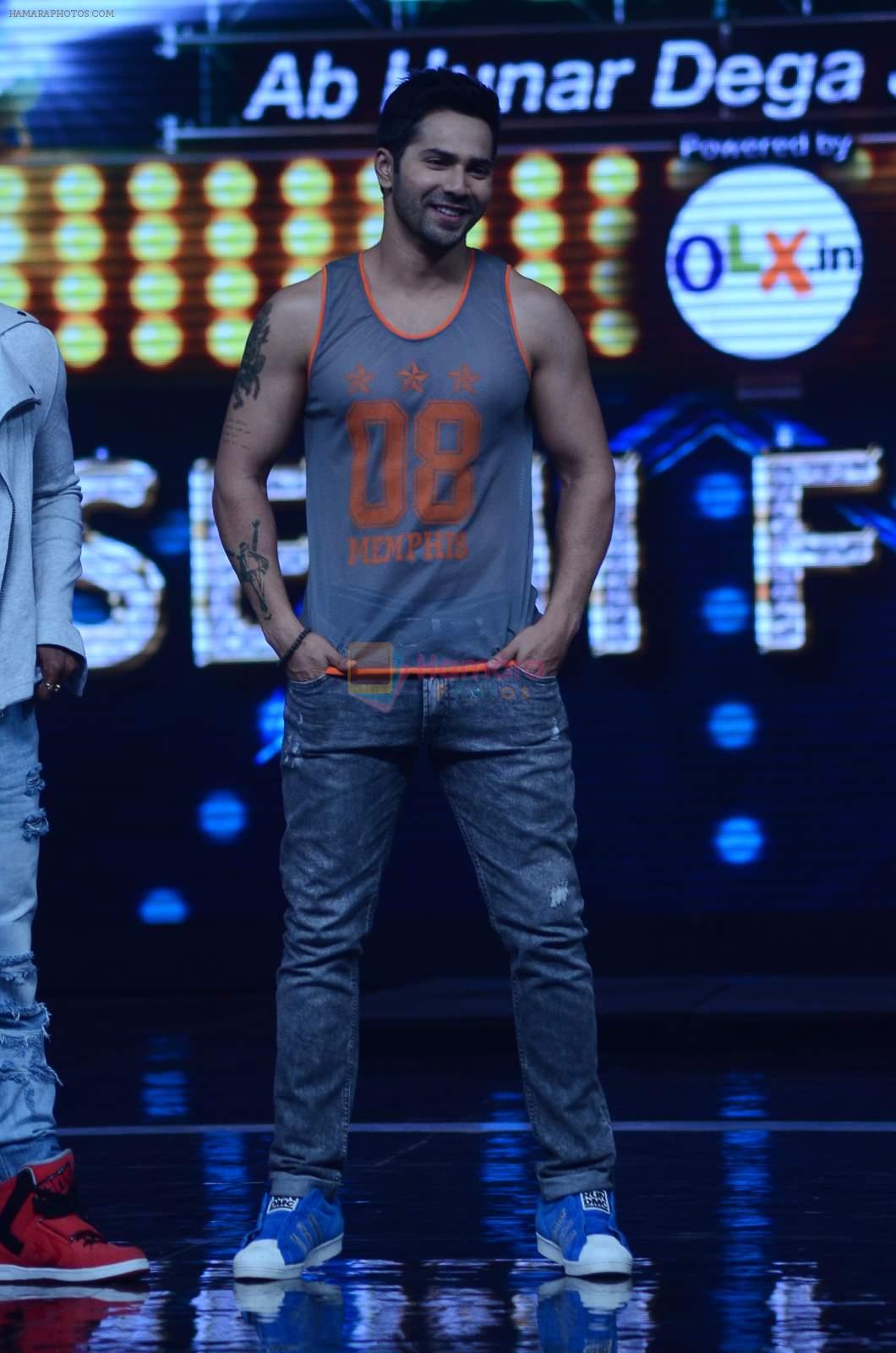 Varun Dhawan at India's Got Talent on 3rd June 2015