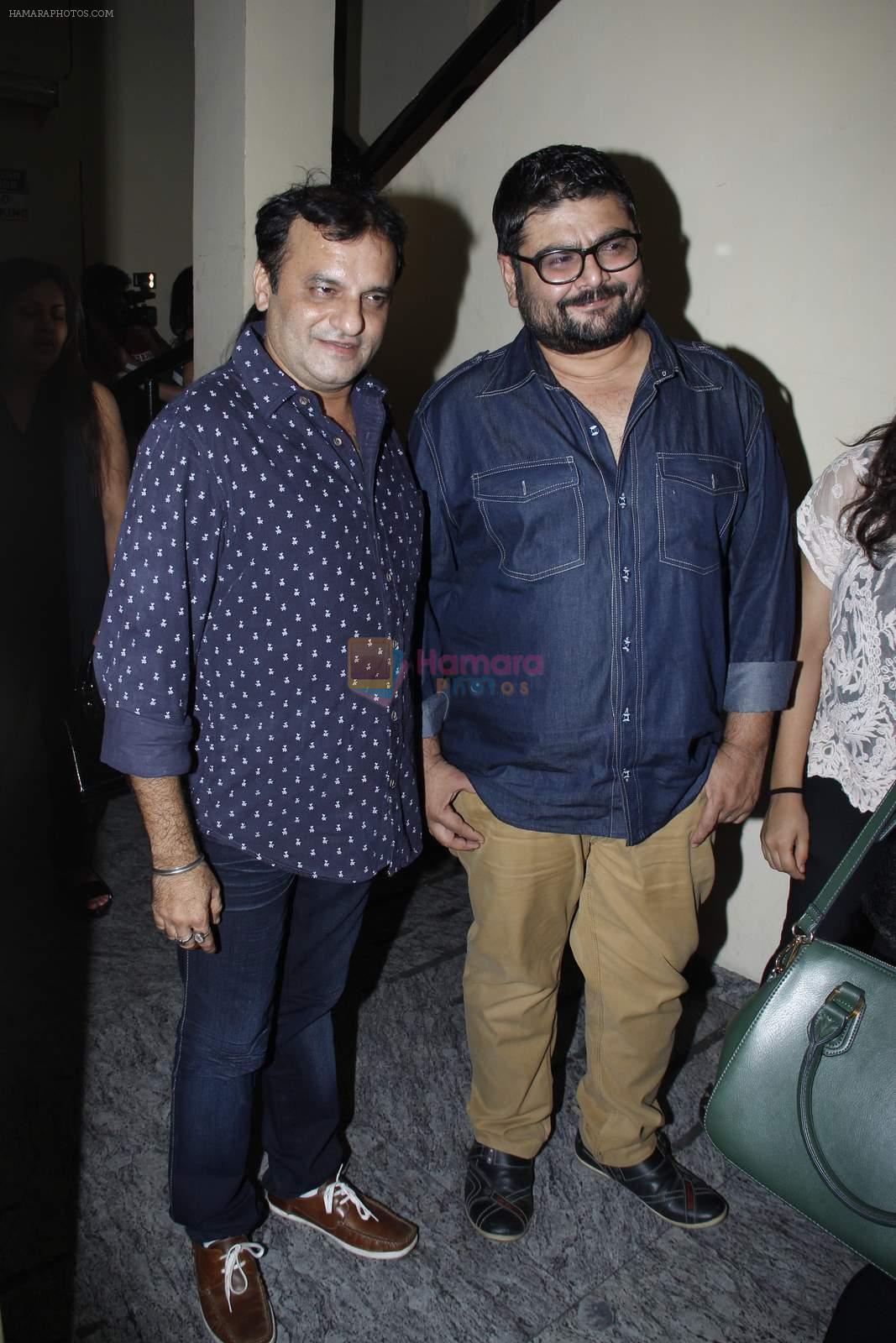 Paresh Ganatra, Deven Bhojani spotted outside PVR Juhu after watching Dil Dhadakne Do on 4th June 2015