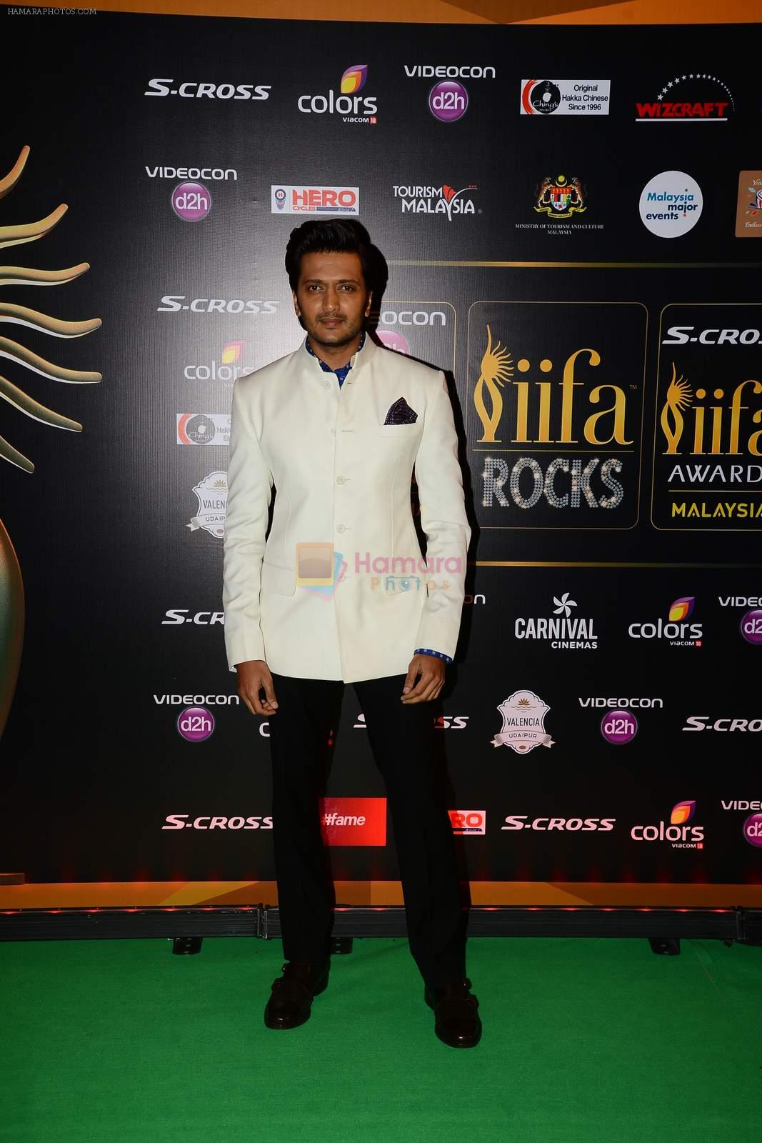 Riteish Deshmukh at IIFA Awards 2015 in Kuala Lumpur on 5th June 2015