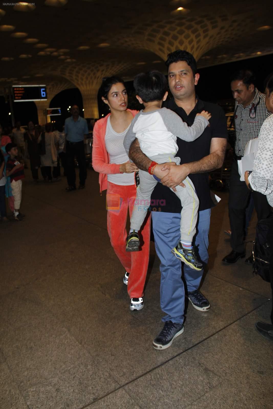 Divya Kumar, Bhushan Kumar depart for IIFA on 5th June 2015