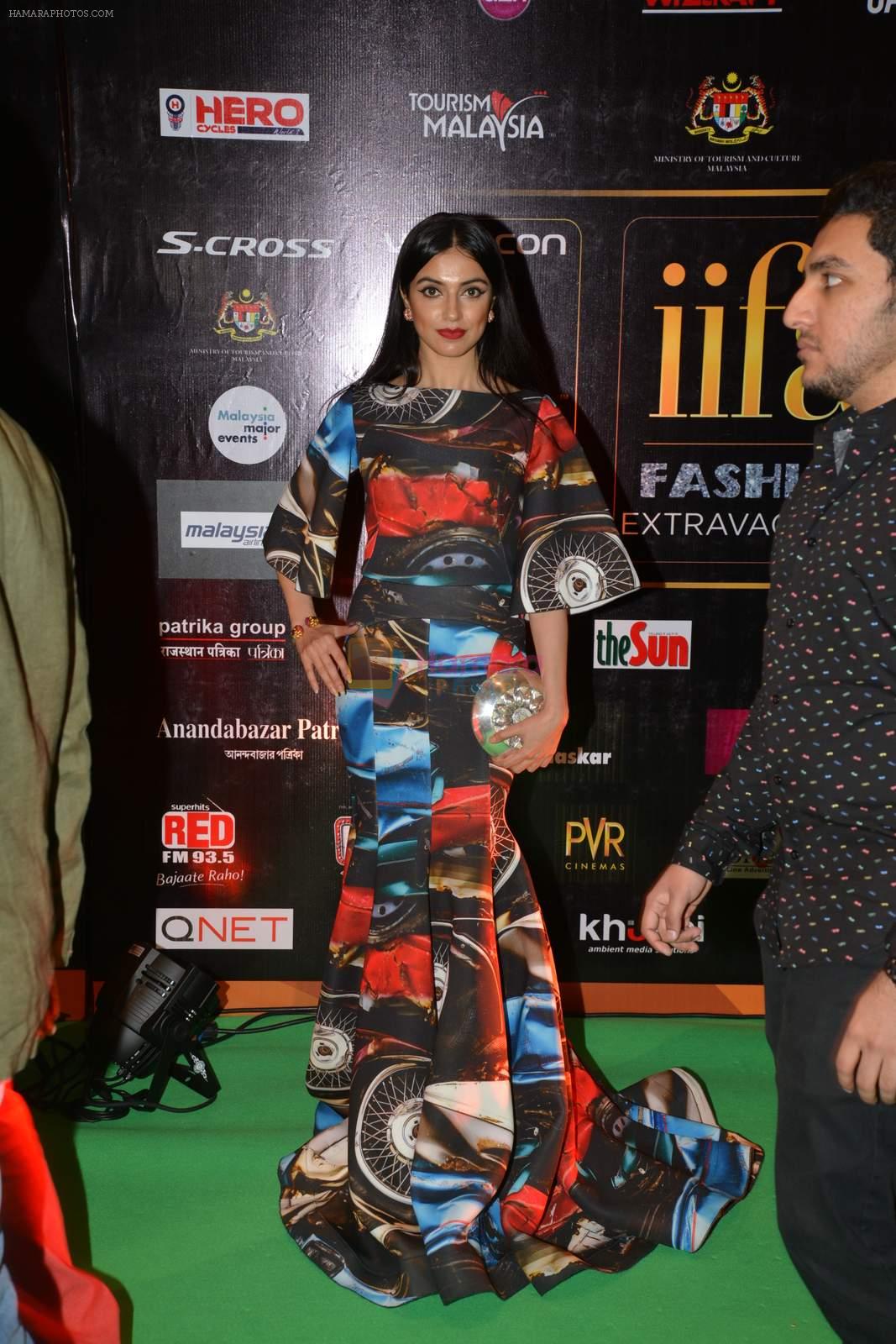 Divya Kumar at the IIFA Fashion Extravaganza on 6th June 2015