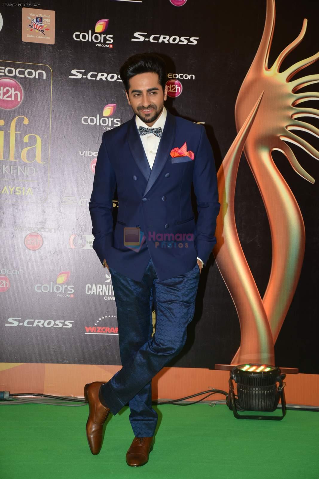 ayushman khurana at IIFA 2015 Awards day 3 red carpet on 7th June 2015