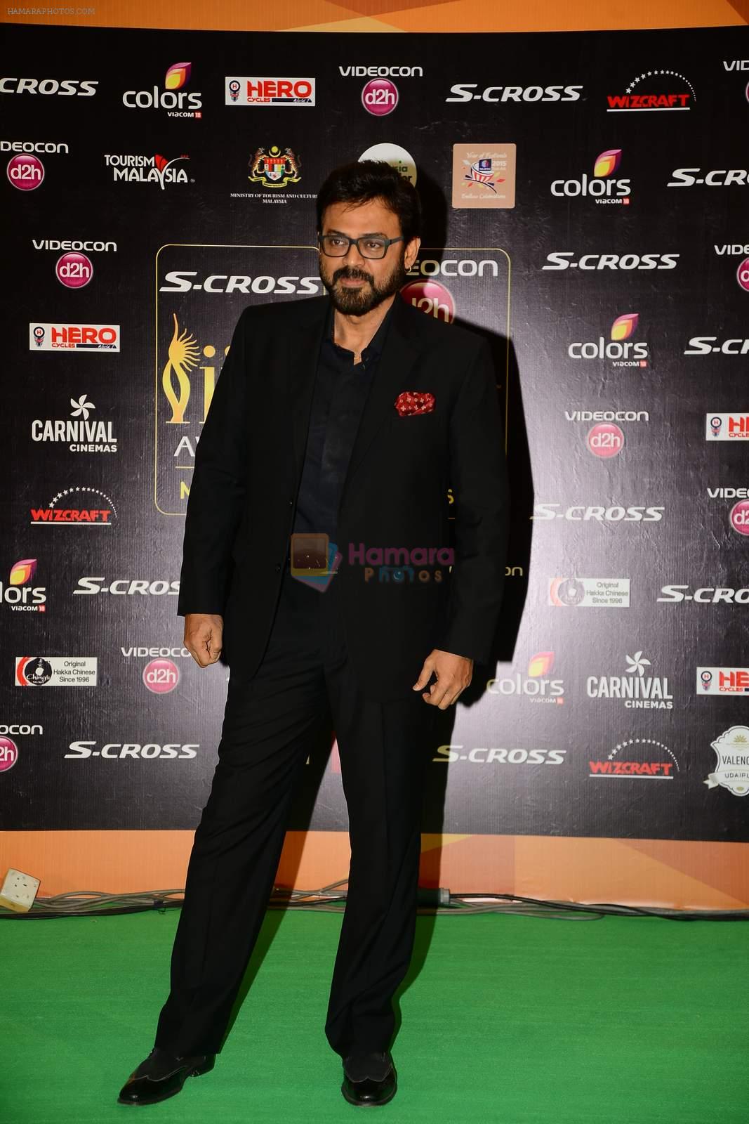 Venkatesh at IIFA 2015 Awards day 3 red carpet on 7th June 2015