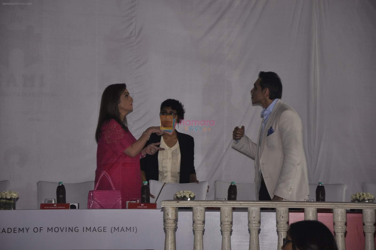 Nita Ambani, Kiran Rao at MAMI FEST press meet in Mumbai on 10th June 2015