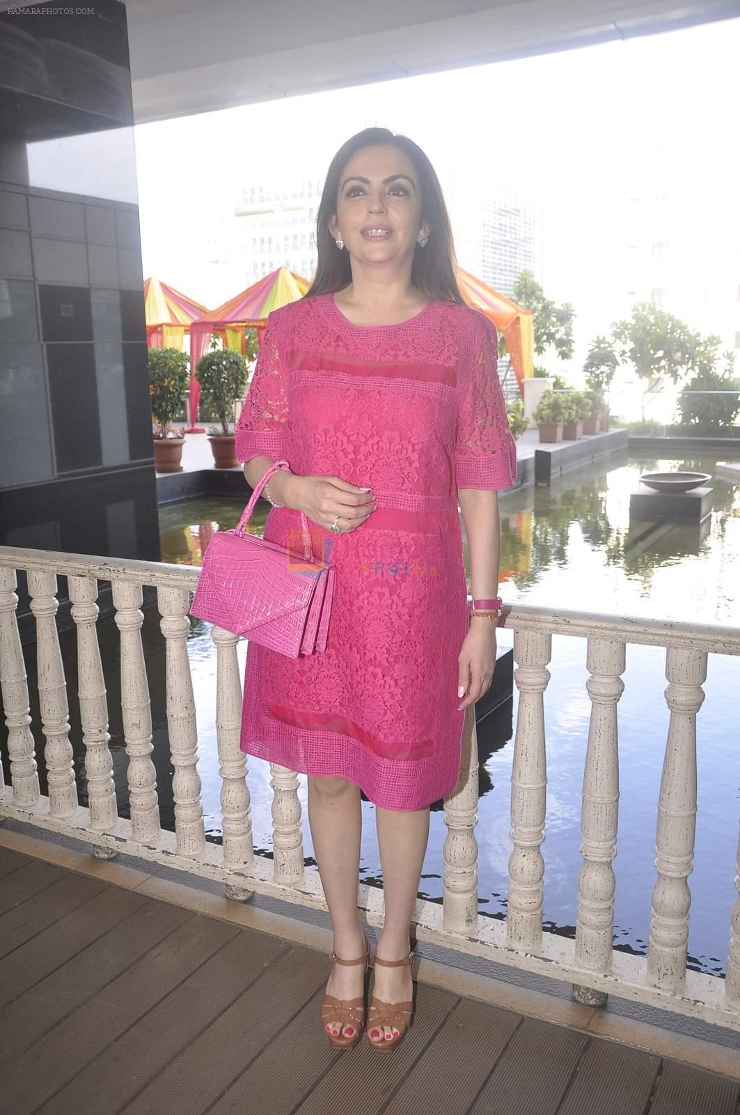 Nita Ambani at MAMI FEST press meet in Mumbai on 10th June 2015