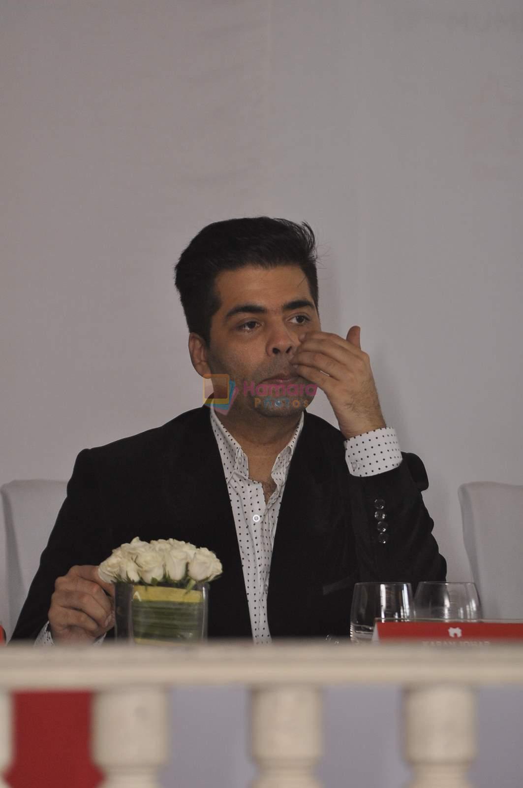 Karan Johar at MAMI FEST press meet in Mumbai on 10th June 2015