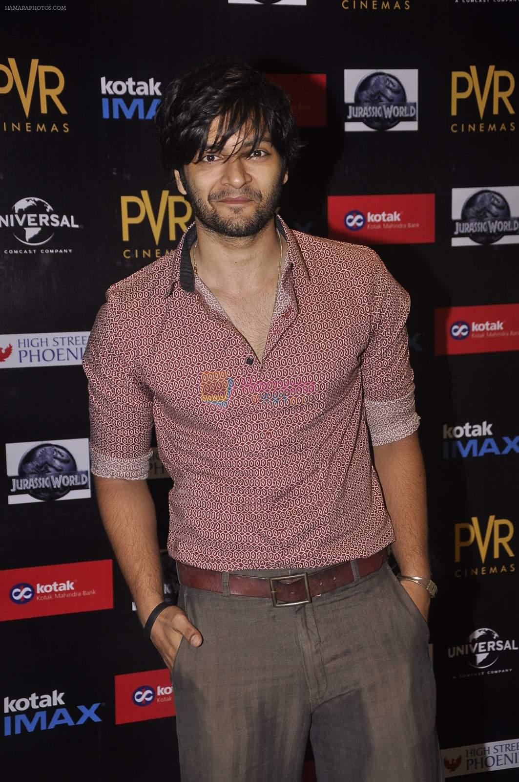 Ali Fazal at Jurassic Park premiere in Mumbai on 10th June 2015