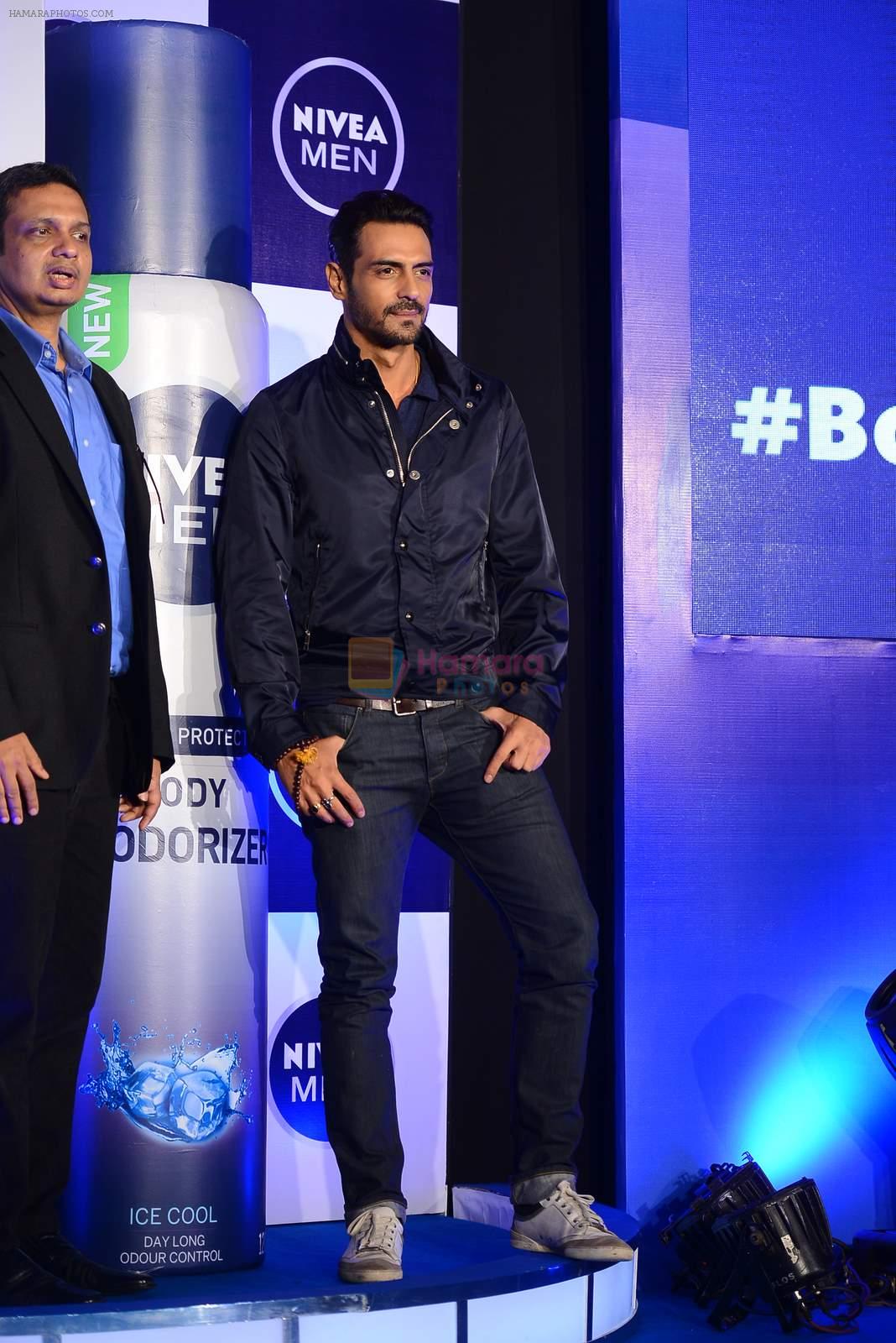Arjun Rampal at Nivea Men Body Deodizer launch on 13th June 2015