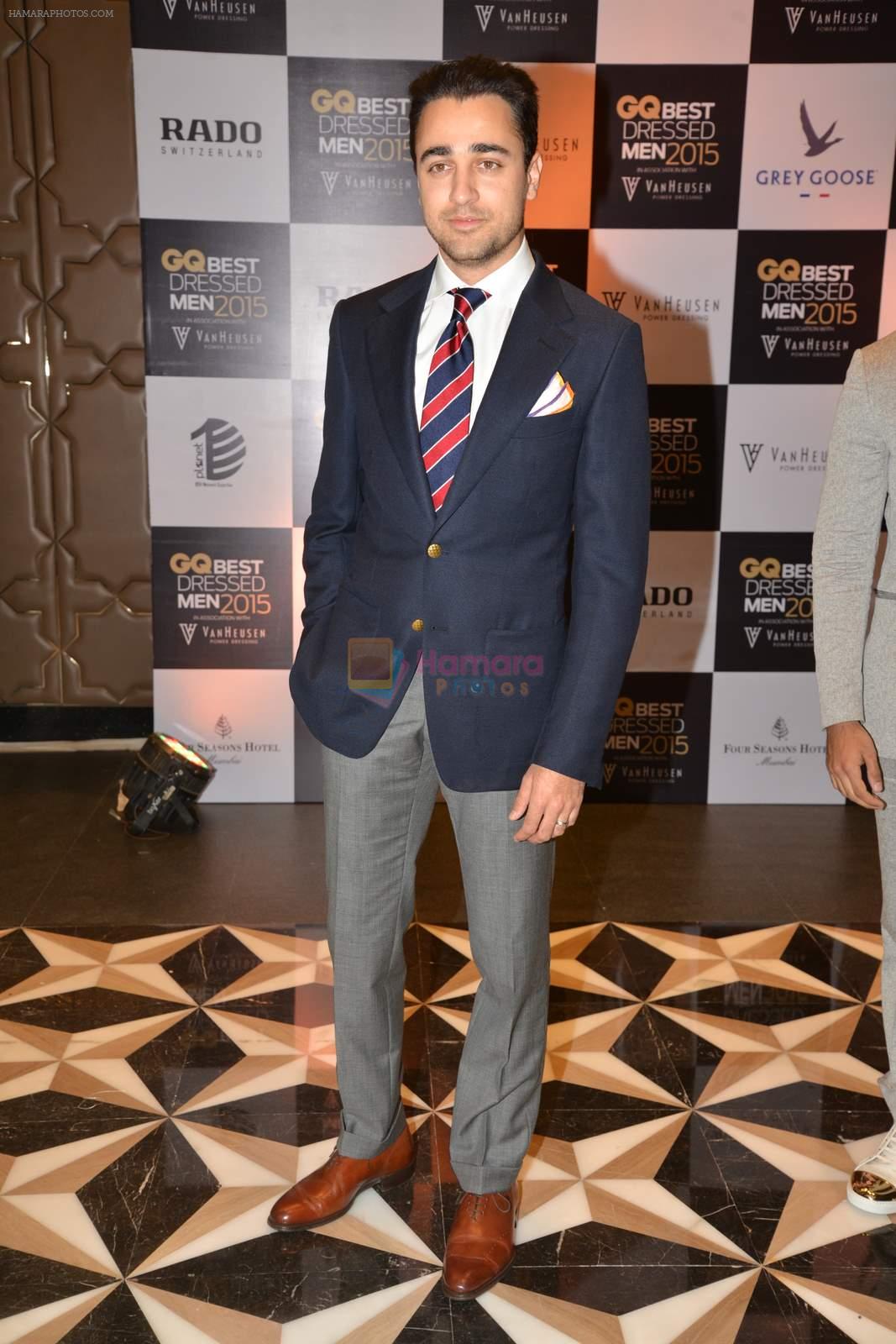 Imran Khan at GQ Best-Dressed Men in India 2015 in Mumbai on 12th June 2015