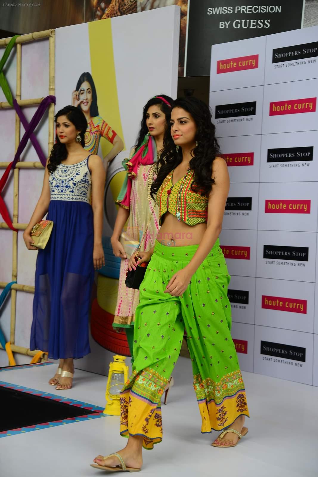 at the launch of Haute Curry collection for Shoppers Stop on 16th June 2015