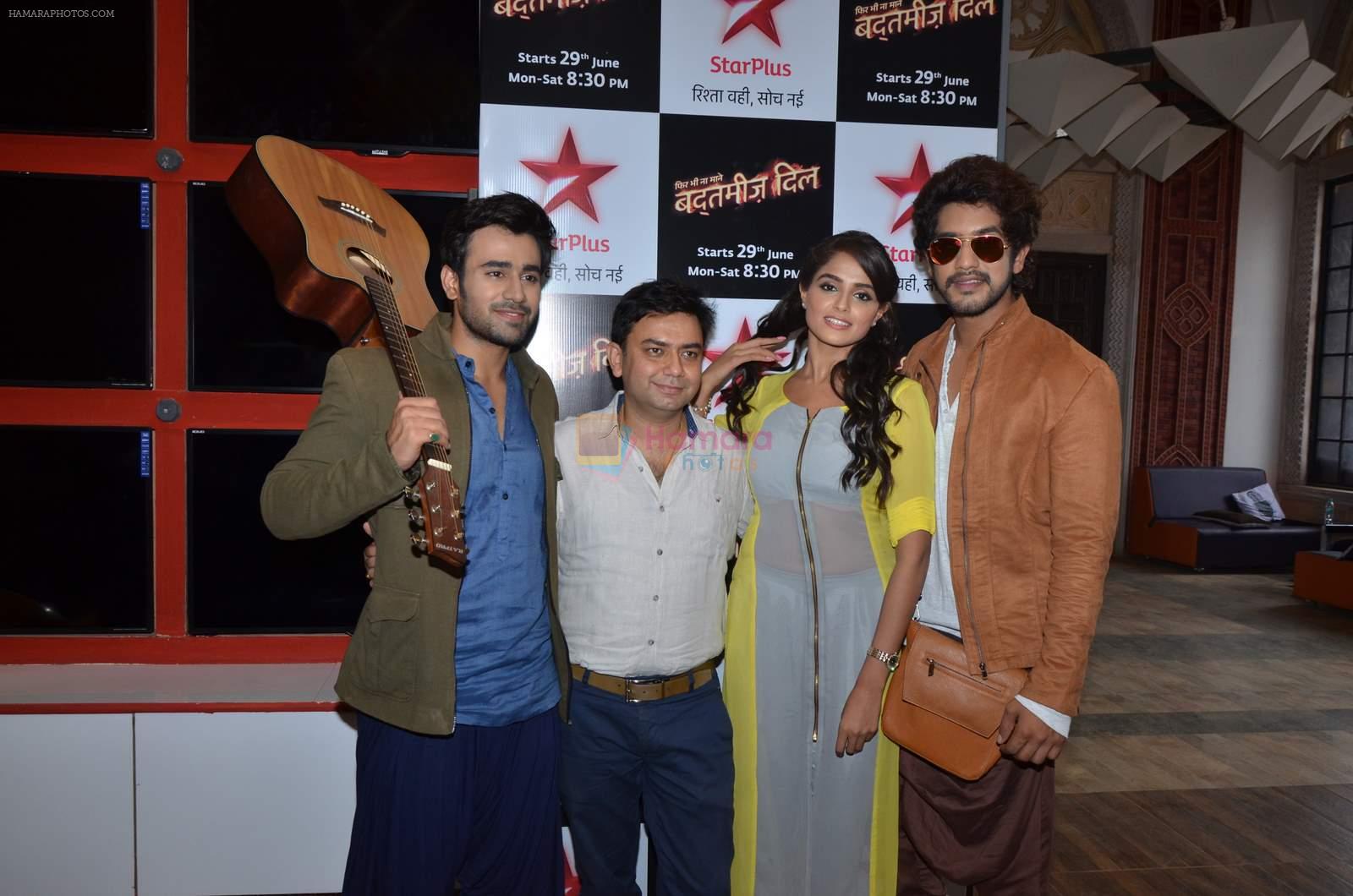 at Star Plus launches Batameez Dil show in Mumbai on 16th June 2015