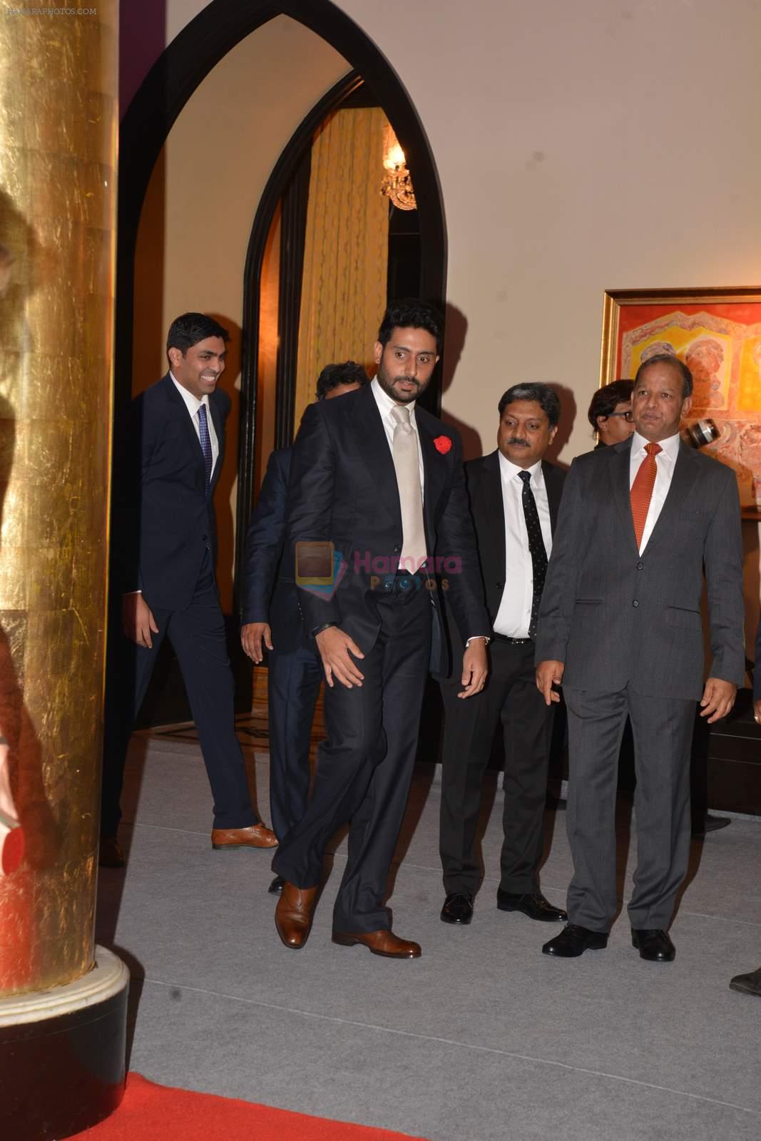 Abhishek Bachchan at Cindy Carwford Omega meet n greet in Taj Hotel on 18th June 2015