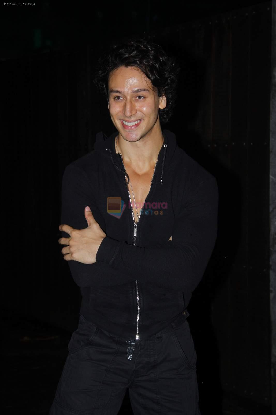 Tiger Shroff at ABCD 2 screening in Sunny Super Sound on 18th June 2015