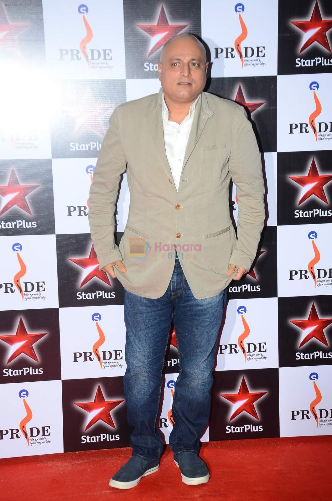 Manoj Joshi at Pride awards in Filmcity, Mumbai on 21st June 2015