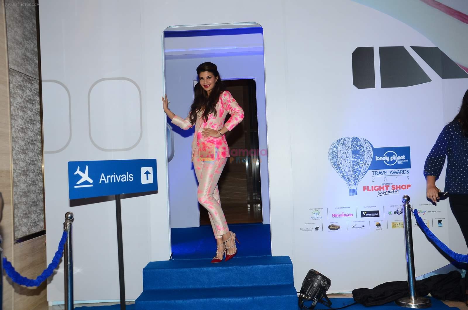 Jacqueline Fernandez at Lonely Planet India Awards in J W Marriott on 22nd June 2015