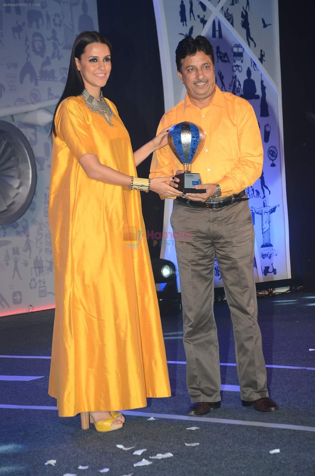 Neha Dhupia at Lonely Planet India Awards in J W Marriott on 22nd June 2015