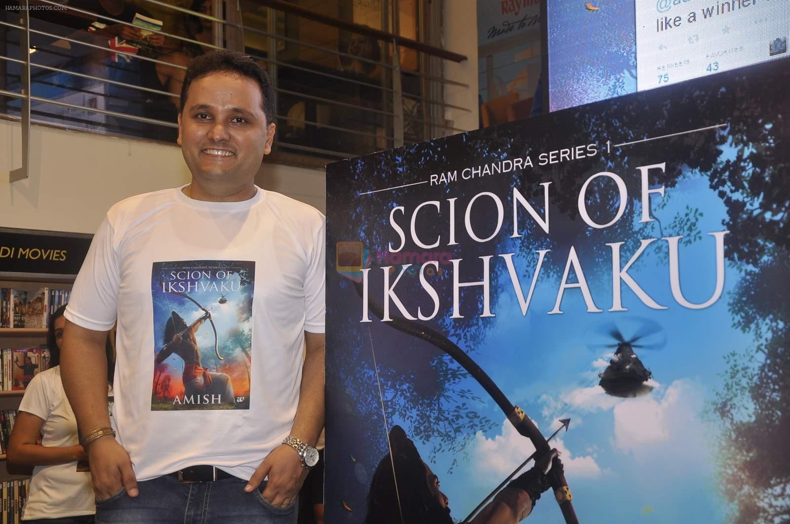 Amish Tripathi's book Scion of Ikshvaku launch in crossword on 22nd June 2015