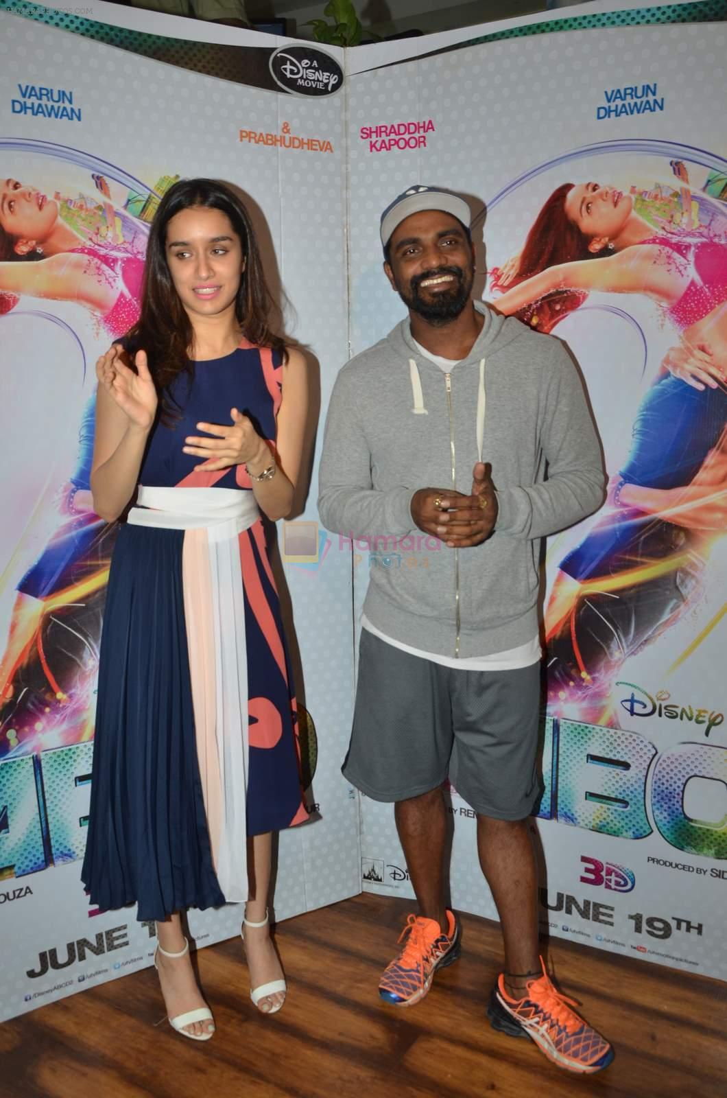 Shraddha Kapoor, Remo D Souza promote ABCD2 on 23rd June 2015