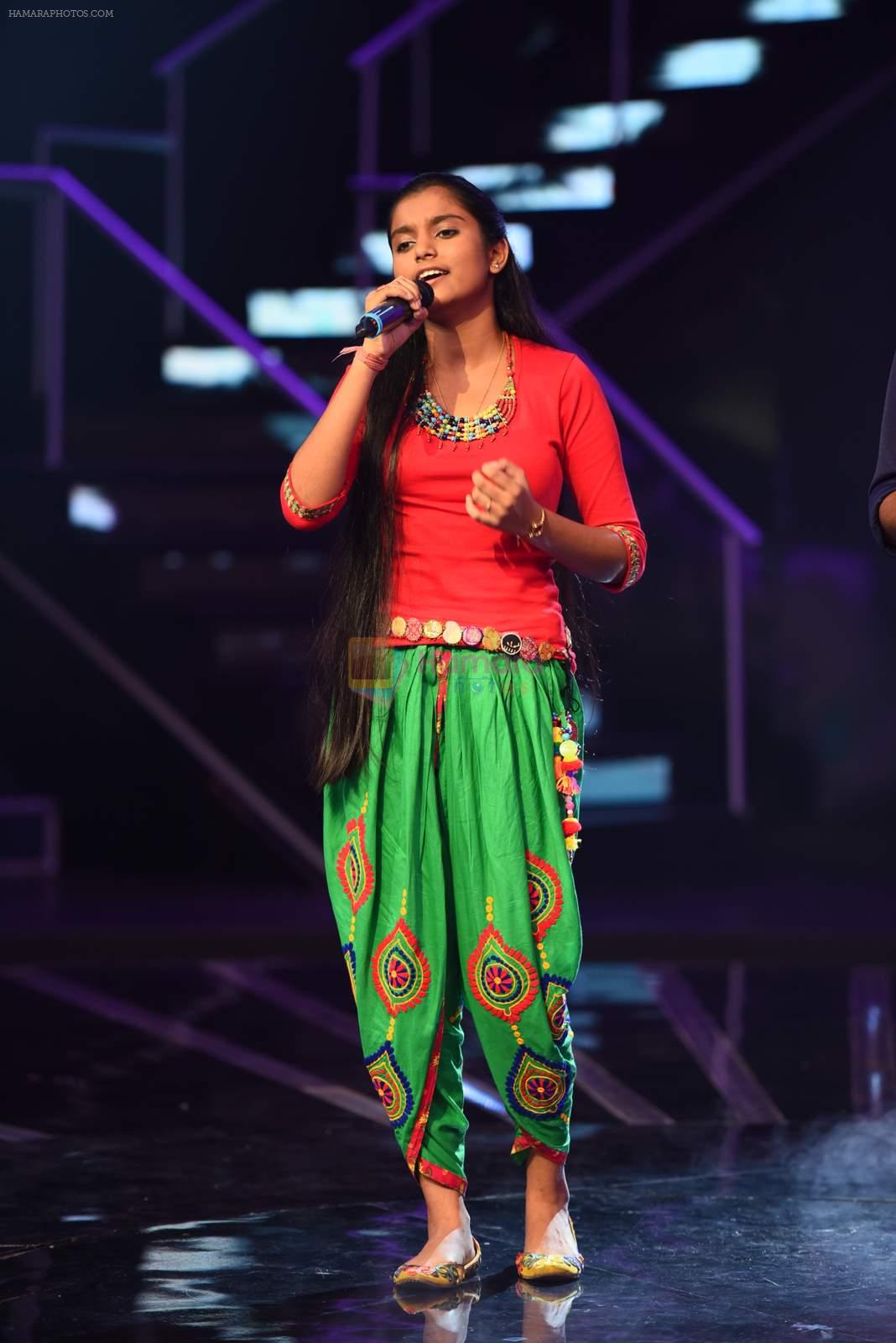 on the sets of Indian Idol Jr in Mumbai on 25th June 2015