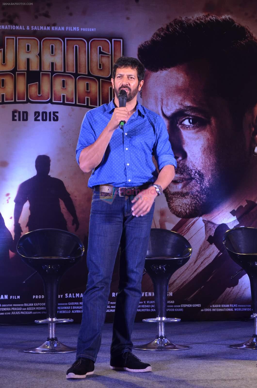 Kabir Khan at Bajrangi Bhaijaan song launch in Mumbai on 25th June 2015
