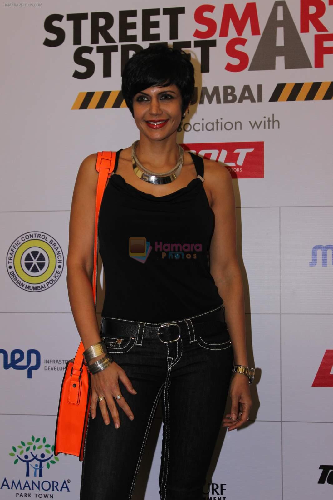 Mandira Bedi at streetsmart street safe campaign launch by top gear magazine and mumbai police on  30th June 2015