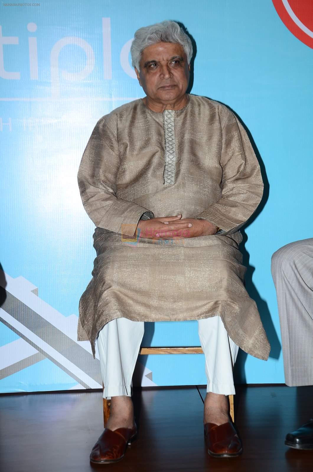 Javed Akhtar at the launch of Me Mia Multiple book in Bandra, Mumbai on 1st July 2015