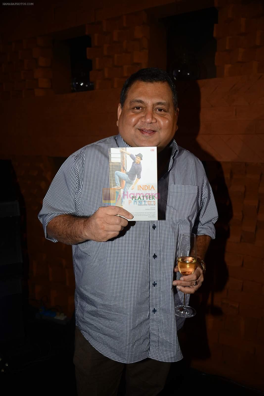 at the launch of Saransh Goila's book India on my Platter in China House, Grand Hyatt on 1st July 2015