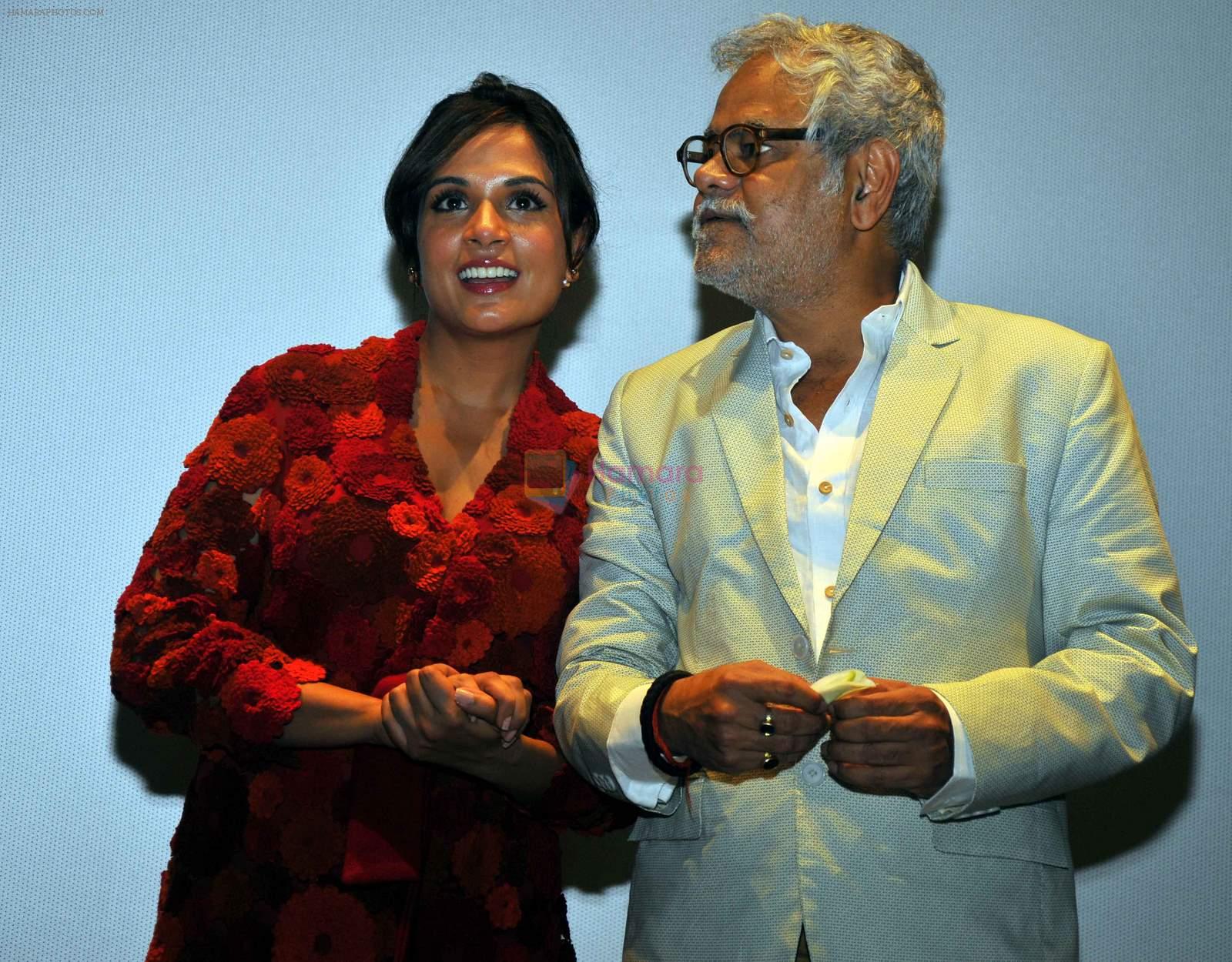 Richa Chadda, Sanjay Mishra at Jagran film festival launch in Delhi on 1st July 2015