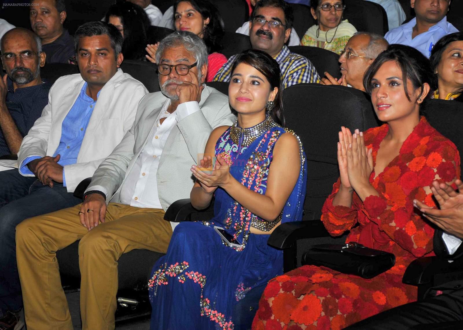 Richa Chadda, Sanjay Mishra at Jagran film festival launch in Delhi on 1st July 2015