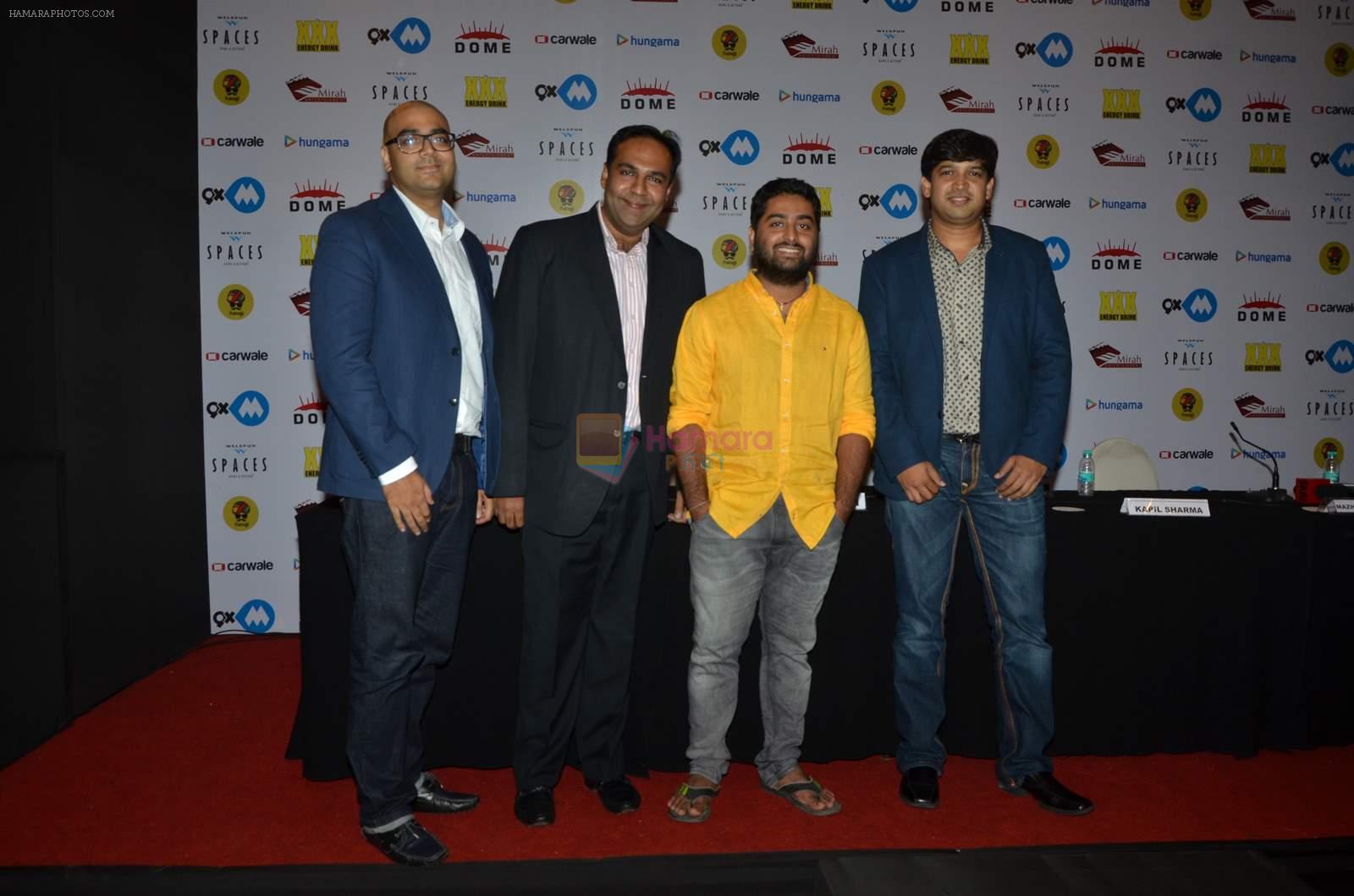 Arijit Singh at 9xm dome concert press meet in The Club on 1st July 2015